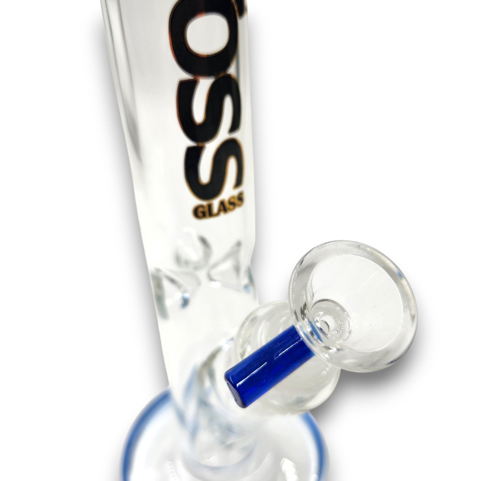 10" Boss Glass Straight Tube Bong