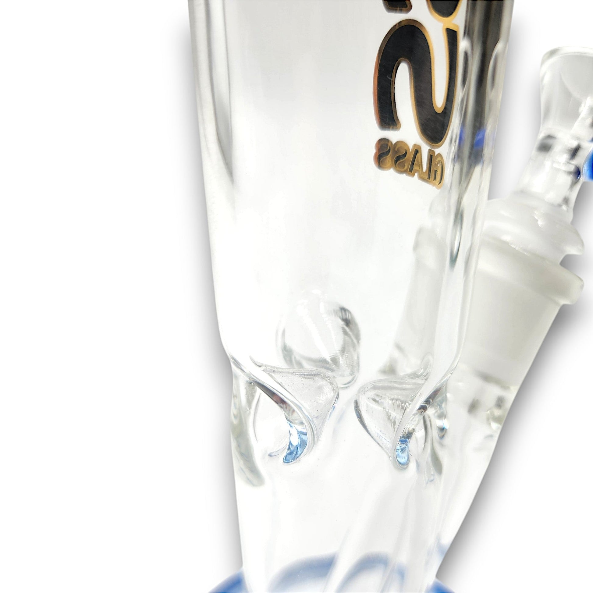 10" Boss Glass Straight Tube Bong