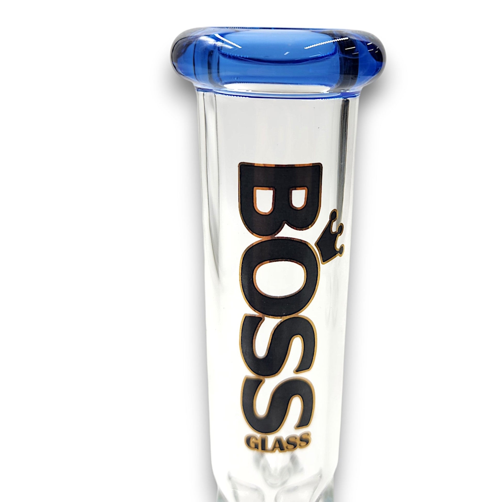 10" Boss Glass Straight Tube Bong
