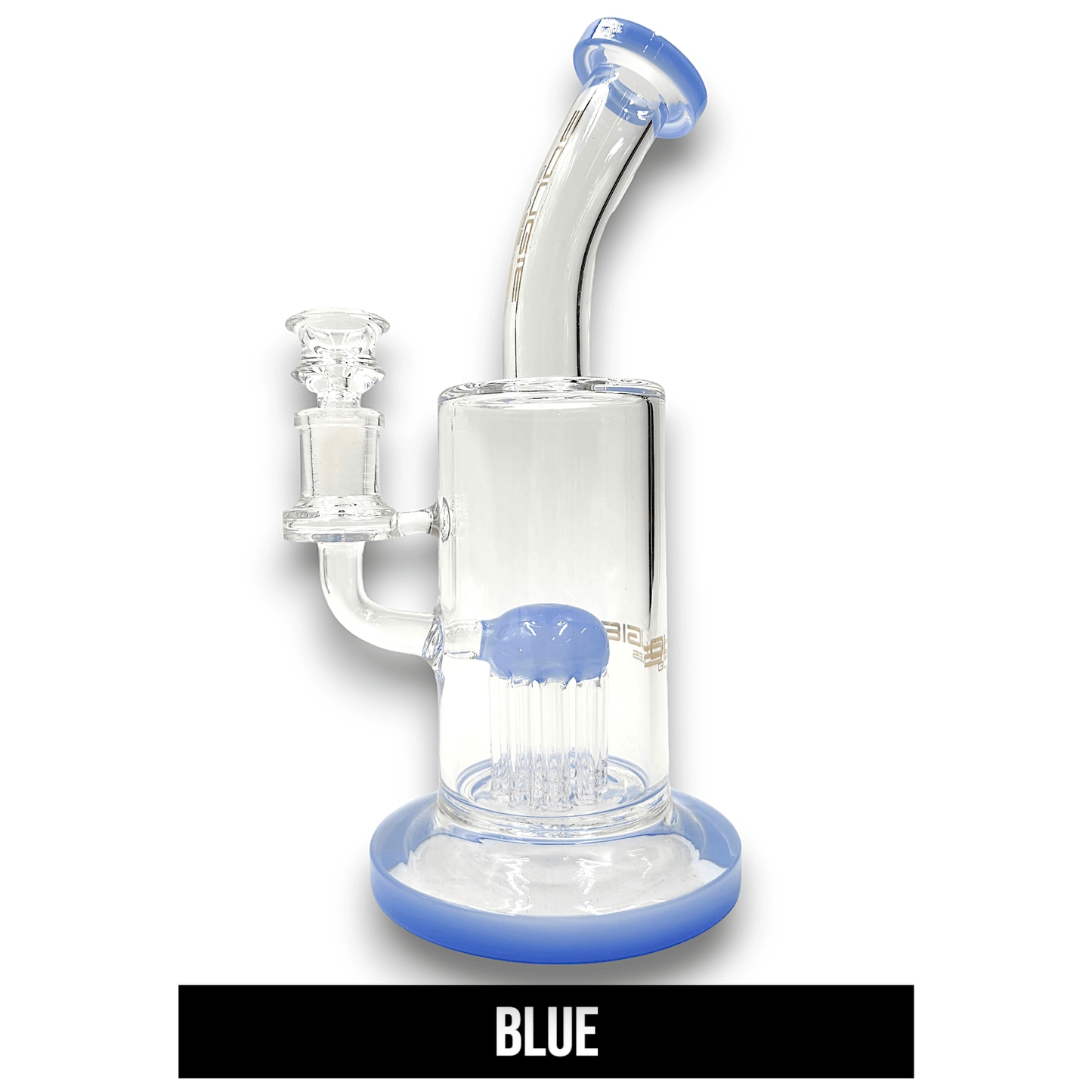 10" Bougie Tree Percolator Barrel Bong