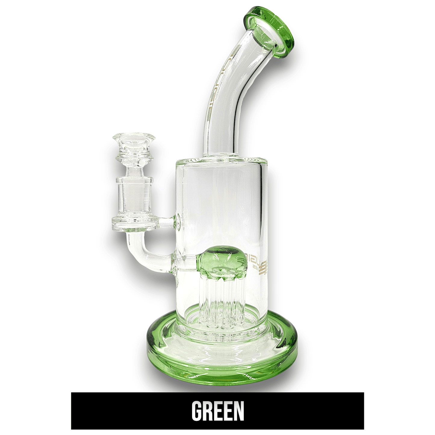 10" Bougie Tree Percolator Barrel Bong