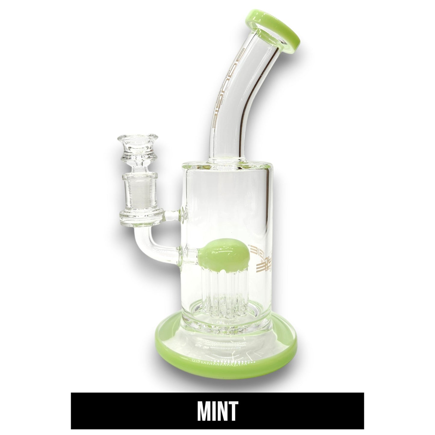 10" Bougie Tree Percolator Barrel Bong