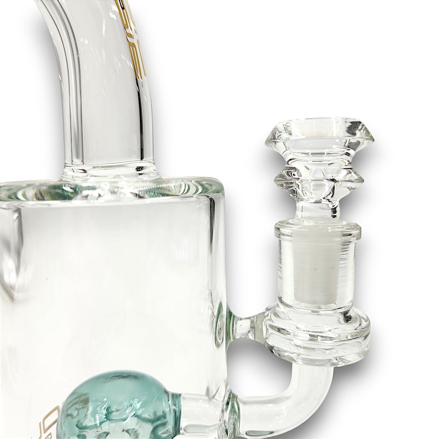 10" Bougie Tree Percolator Barrel Bong