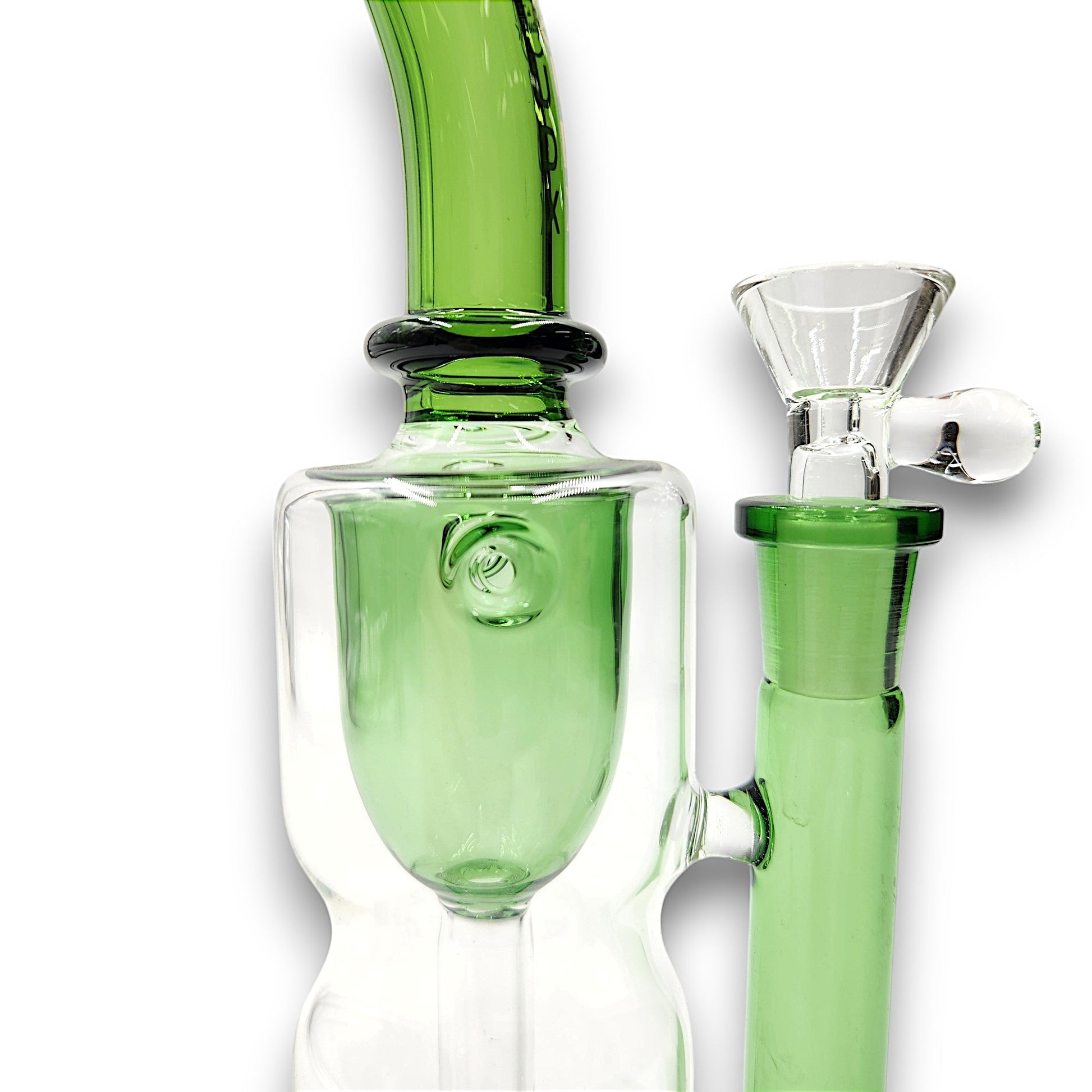 10" Cali CloudX Barrel Vortex Percolator Bong