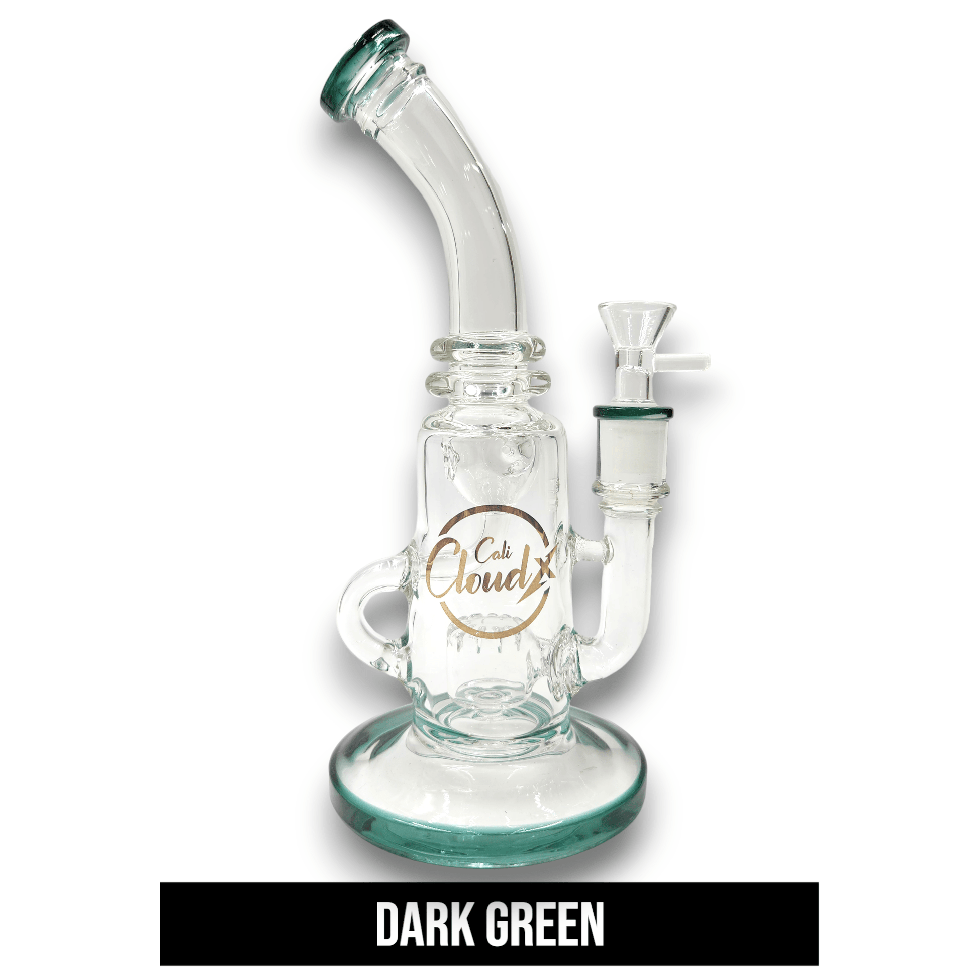10" Cali CloudX Dome Percolator Recycler Bong