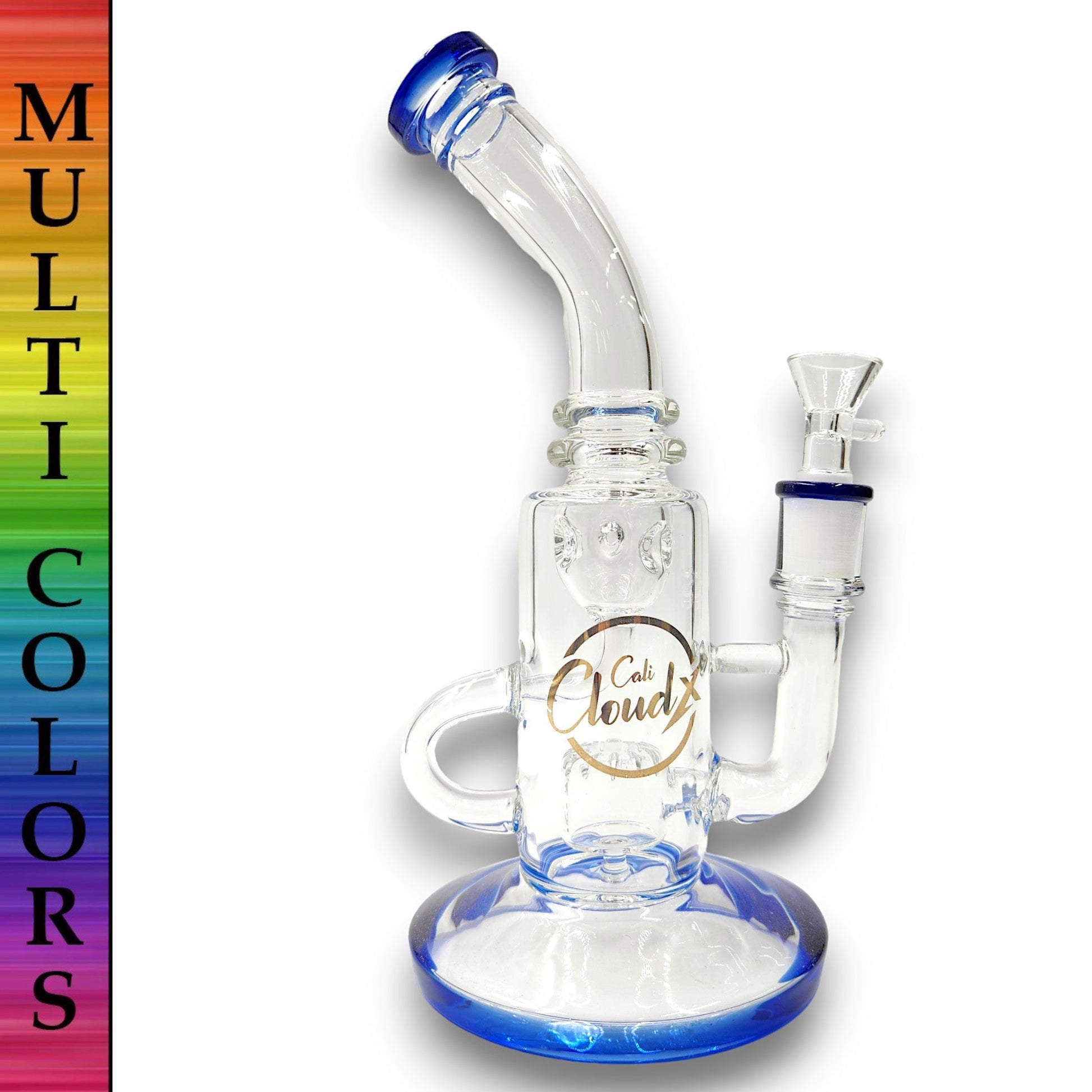 10" Cali CloudX Dome Percolator Recycler Bong