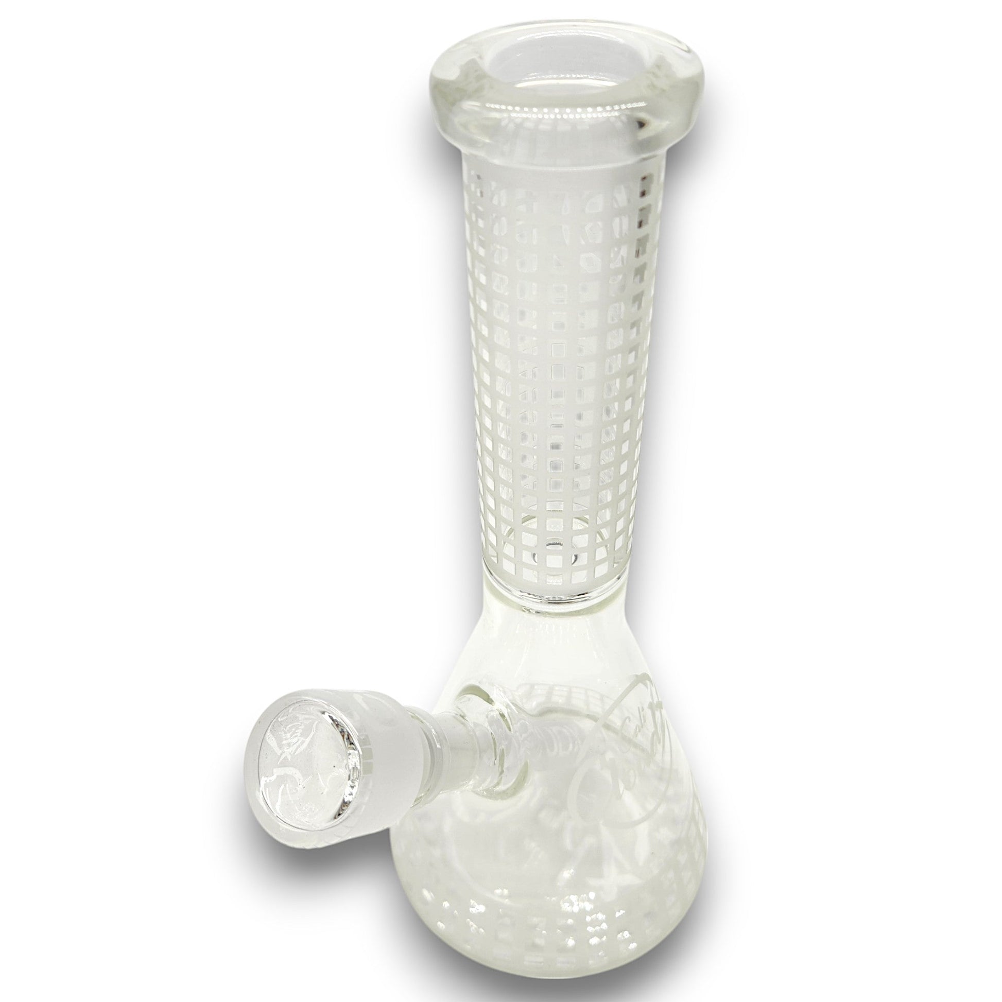 10" Cali CloudX Sandblasted Design Beaker Bong