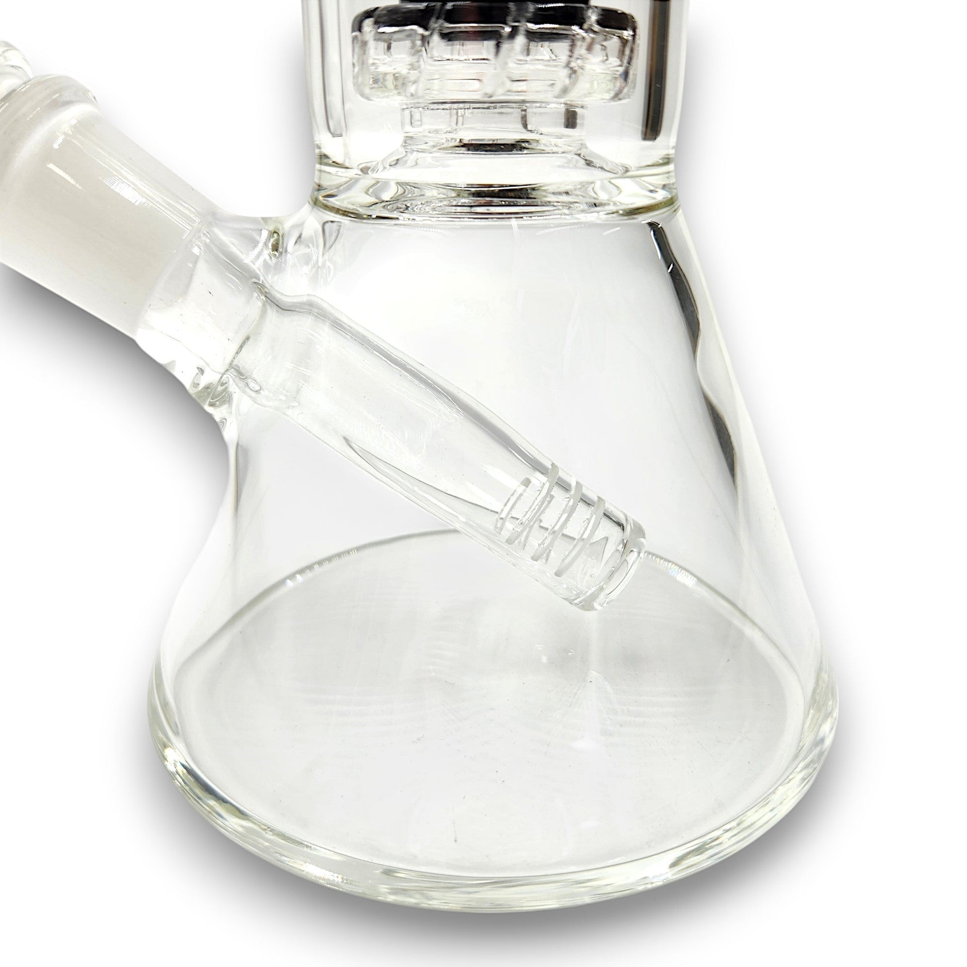 10" Diamond Glass Turbine Showerhead Perc Beaker Bong