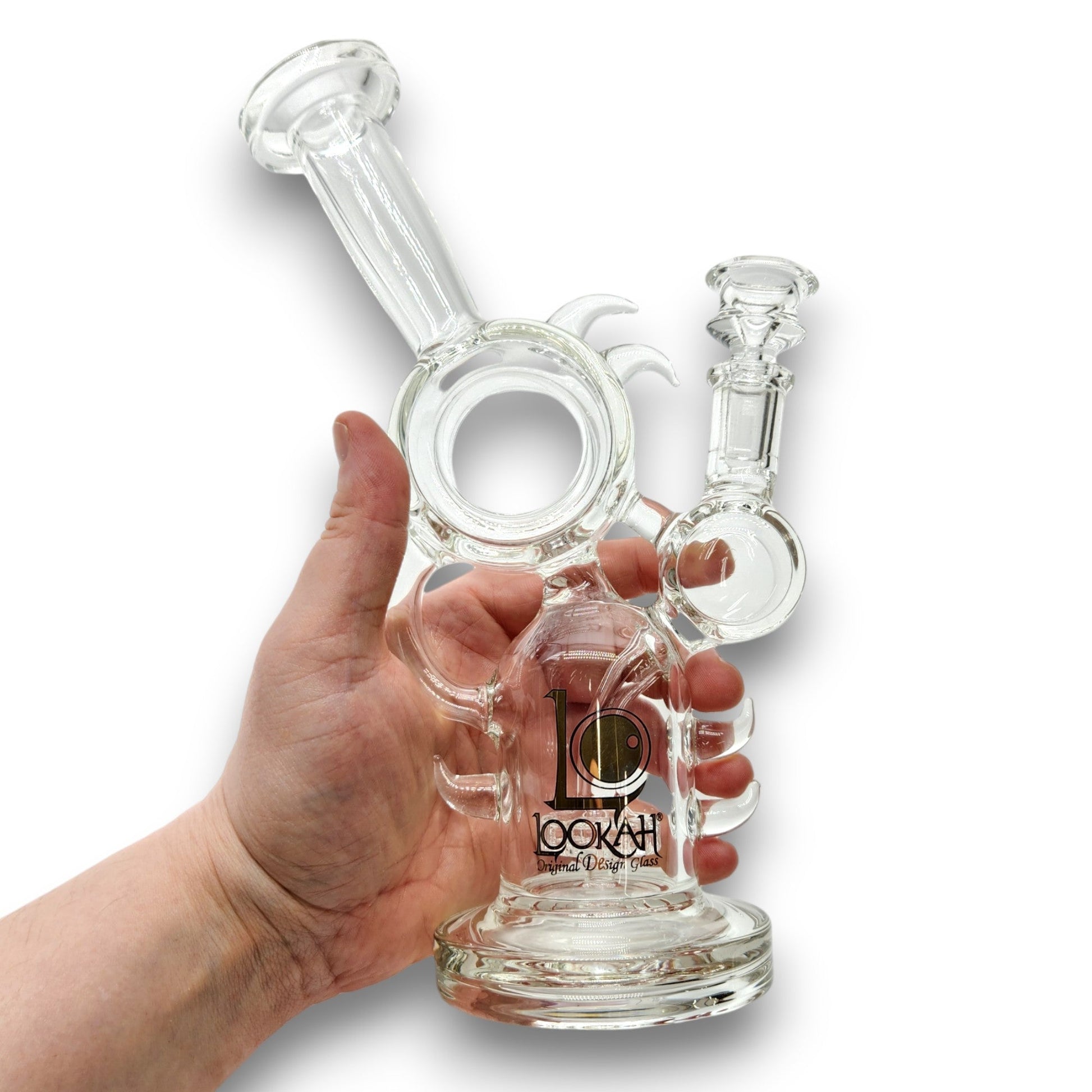 10" Lookah Hedgehog Recycler Circ Perc Bong