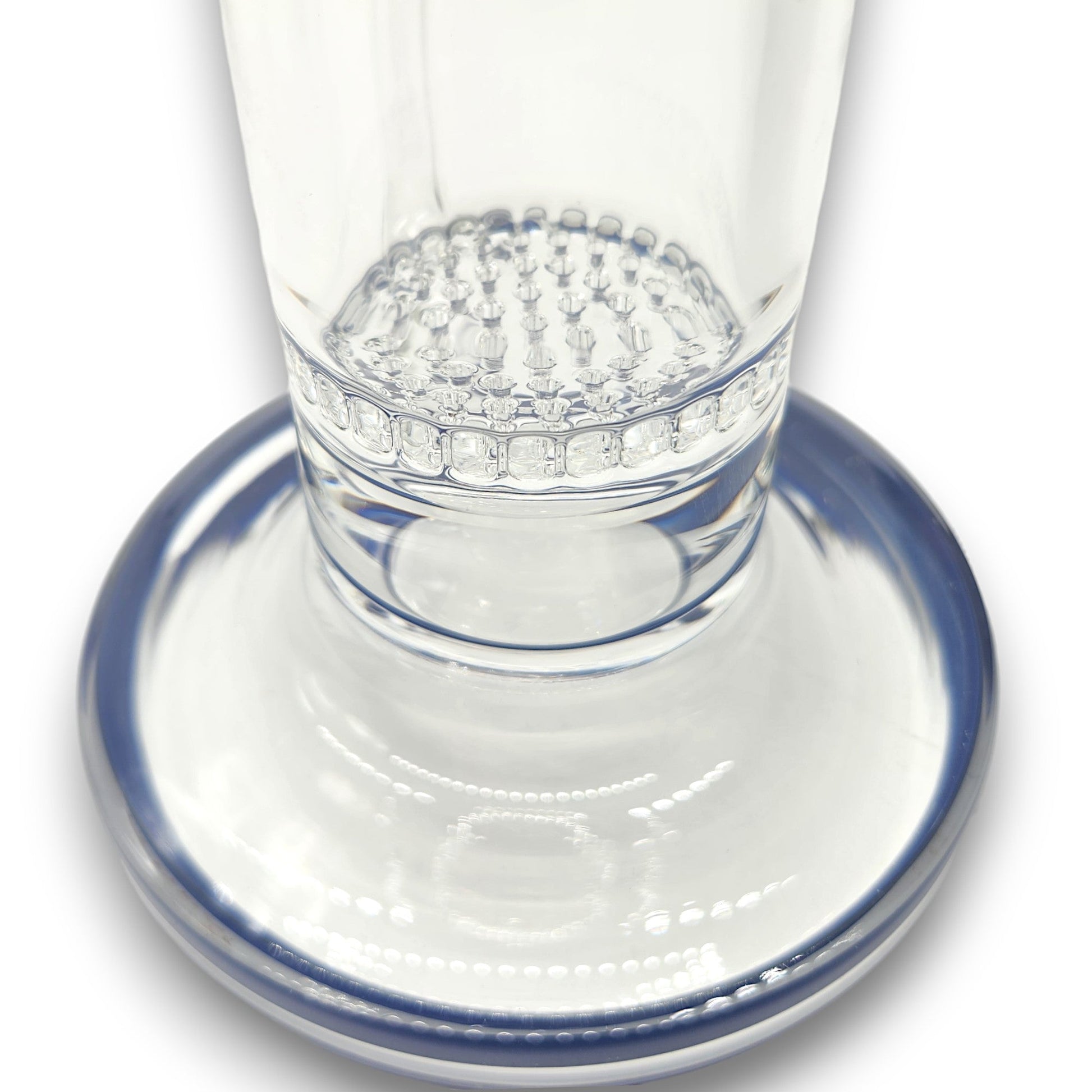 10" MK100 Heavy Duty Honeycomb and Tornado Perc Straight Tube Bong