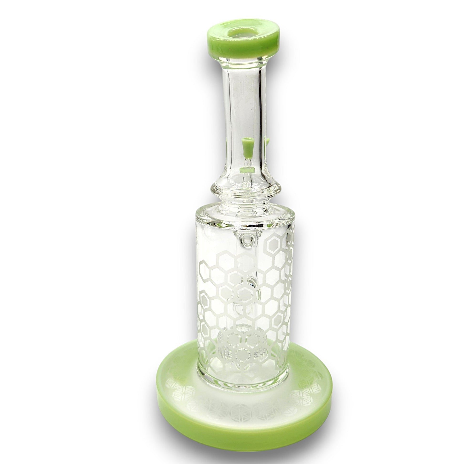 10" MK100 Matrix Circ Perc Barrel Bong