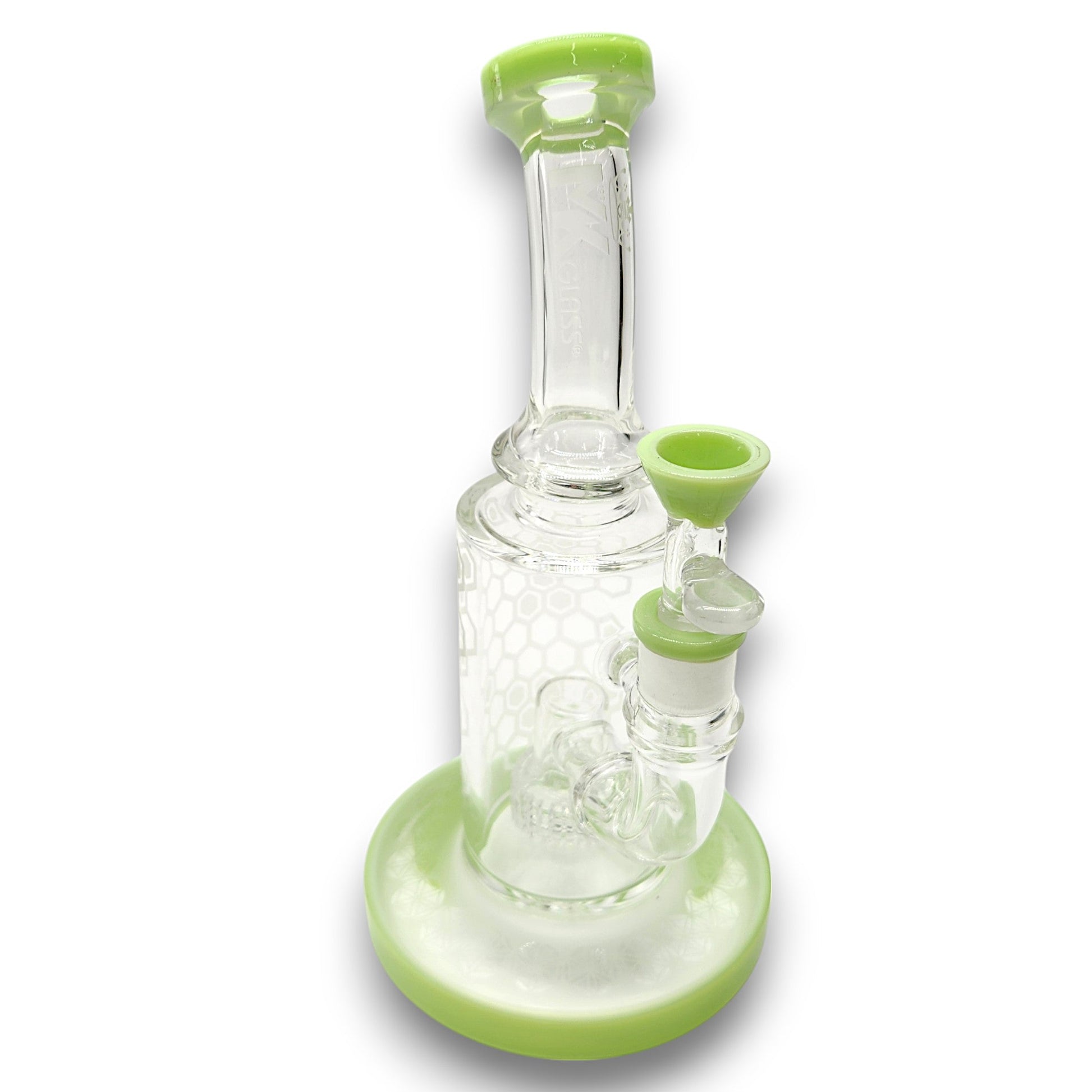 10" MK100 Matrix Circ Perc Barrel Bong