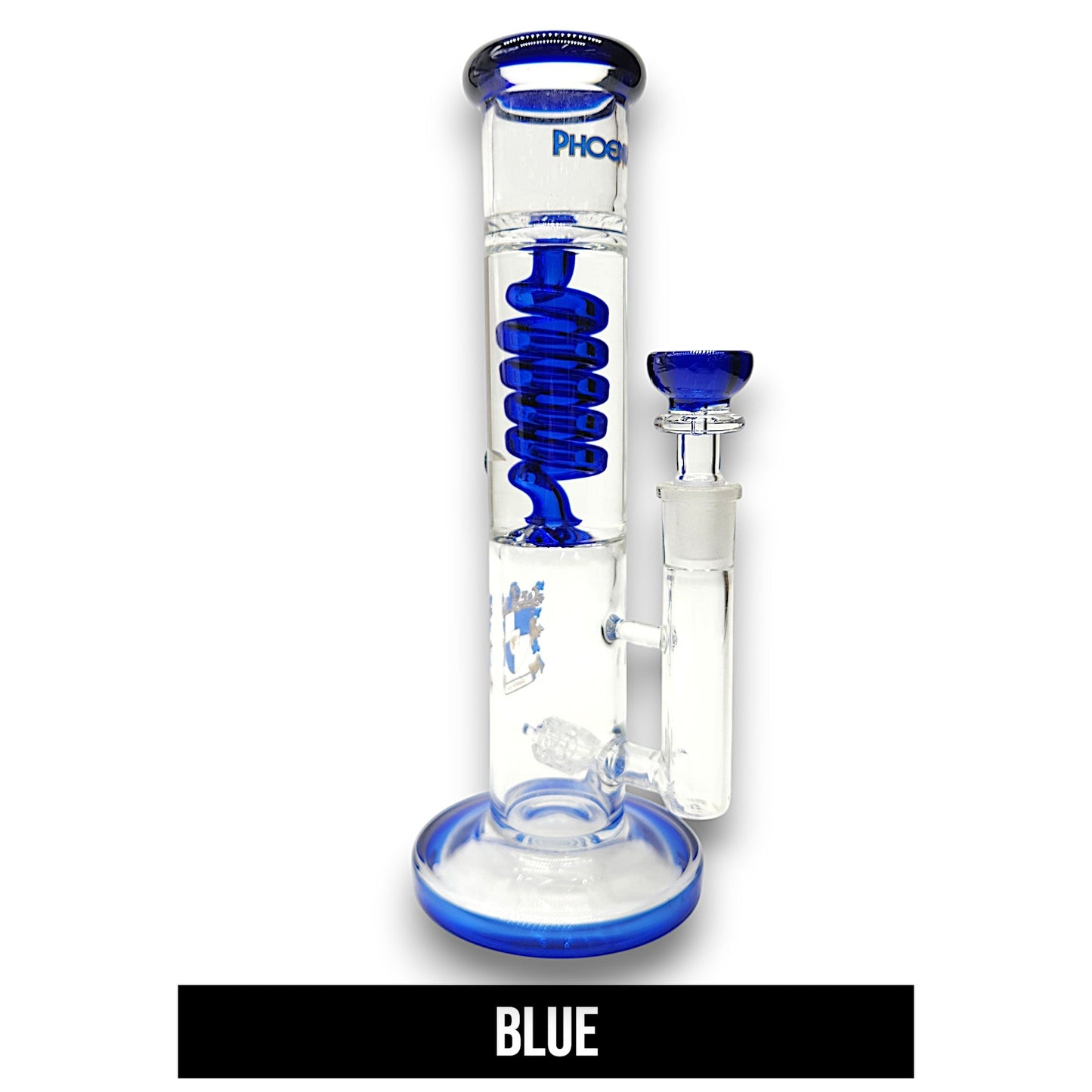 10" Phoenix Star Straight Tube Bong