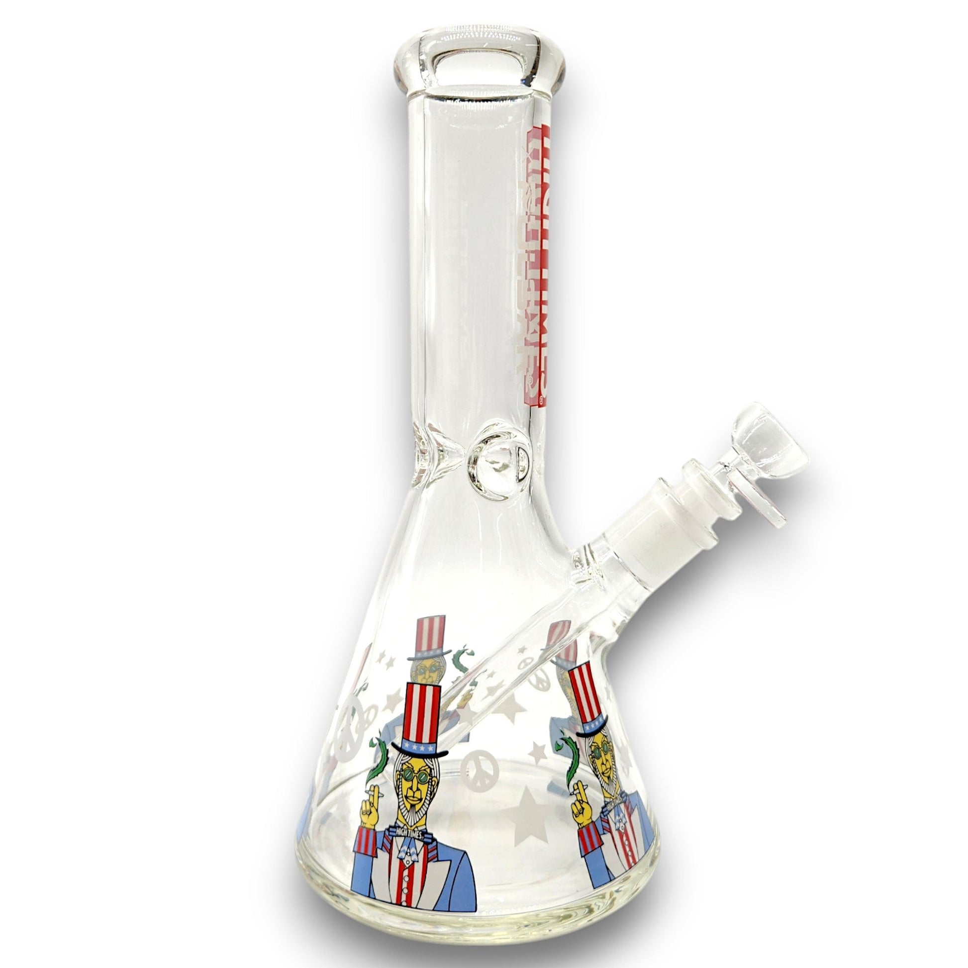 10.5" Pulsar High Times Uncle Sam Beaker Bong
