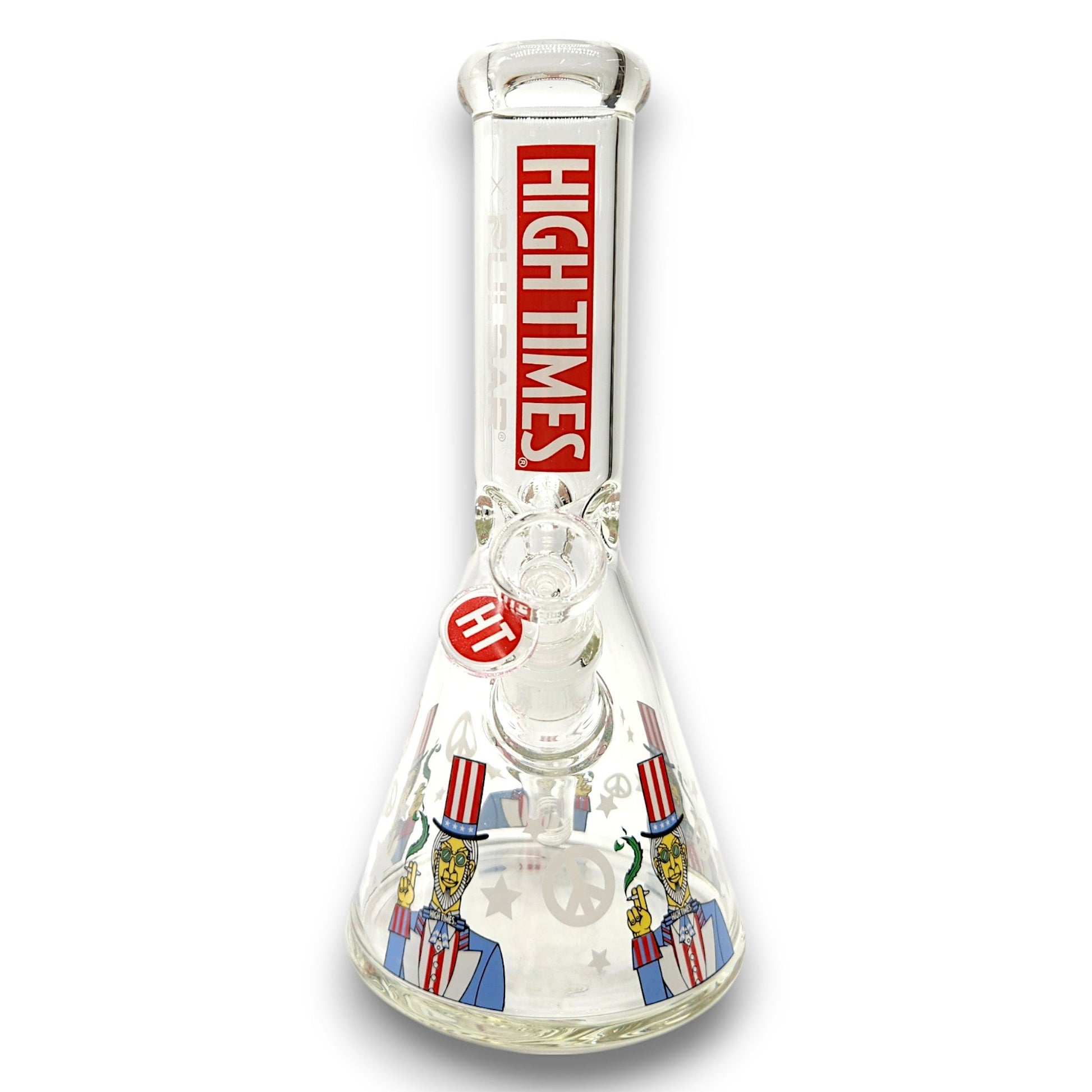 10.5" Pulsar High Times Uncle Sam Beaker Bong