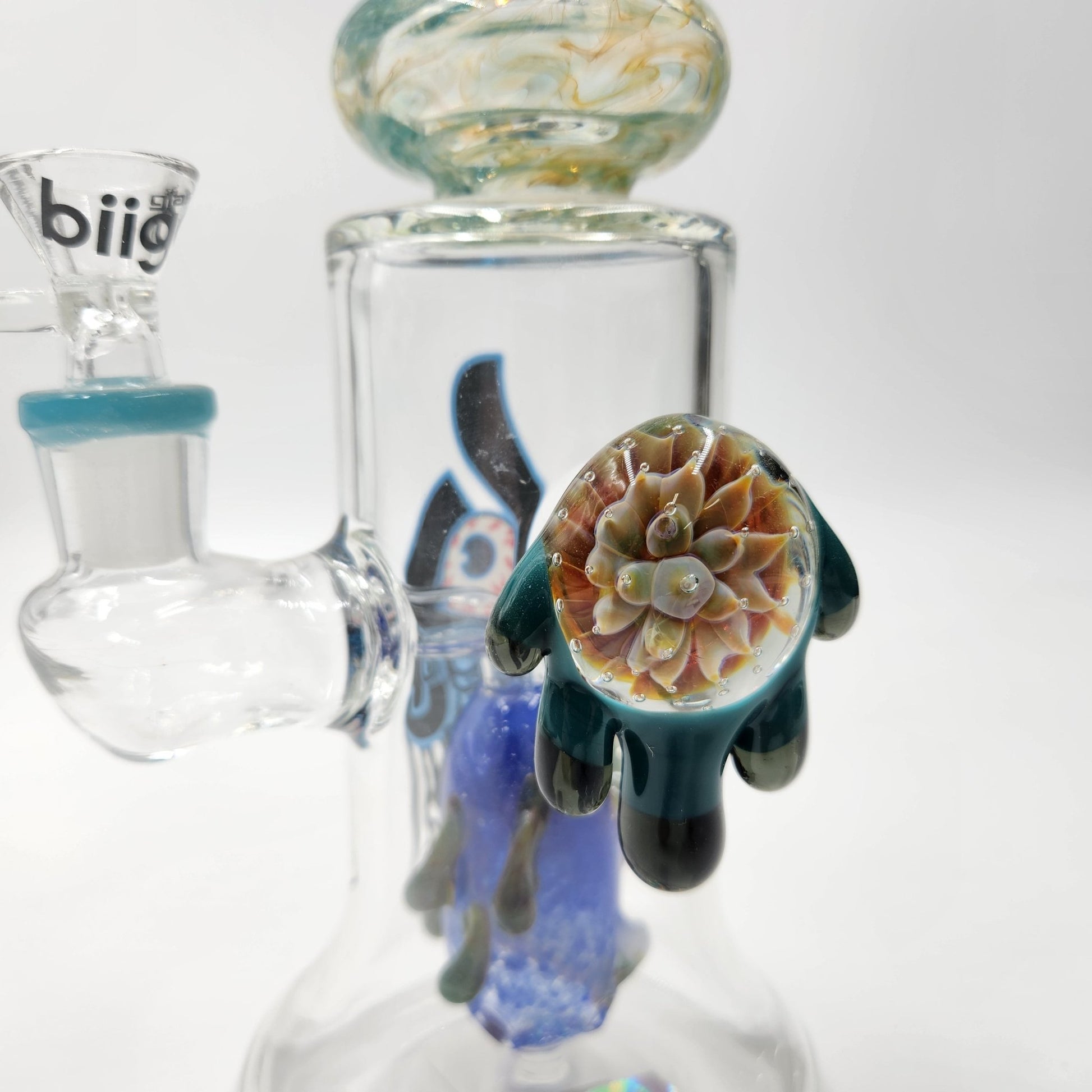 11" Biigo Glass Monster Dome Perc Bong