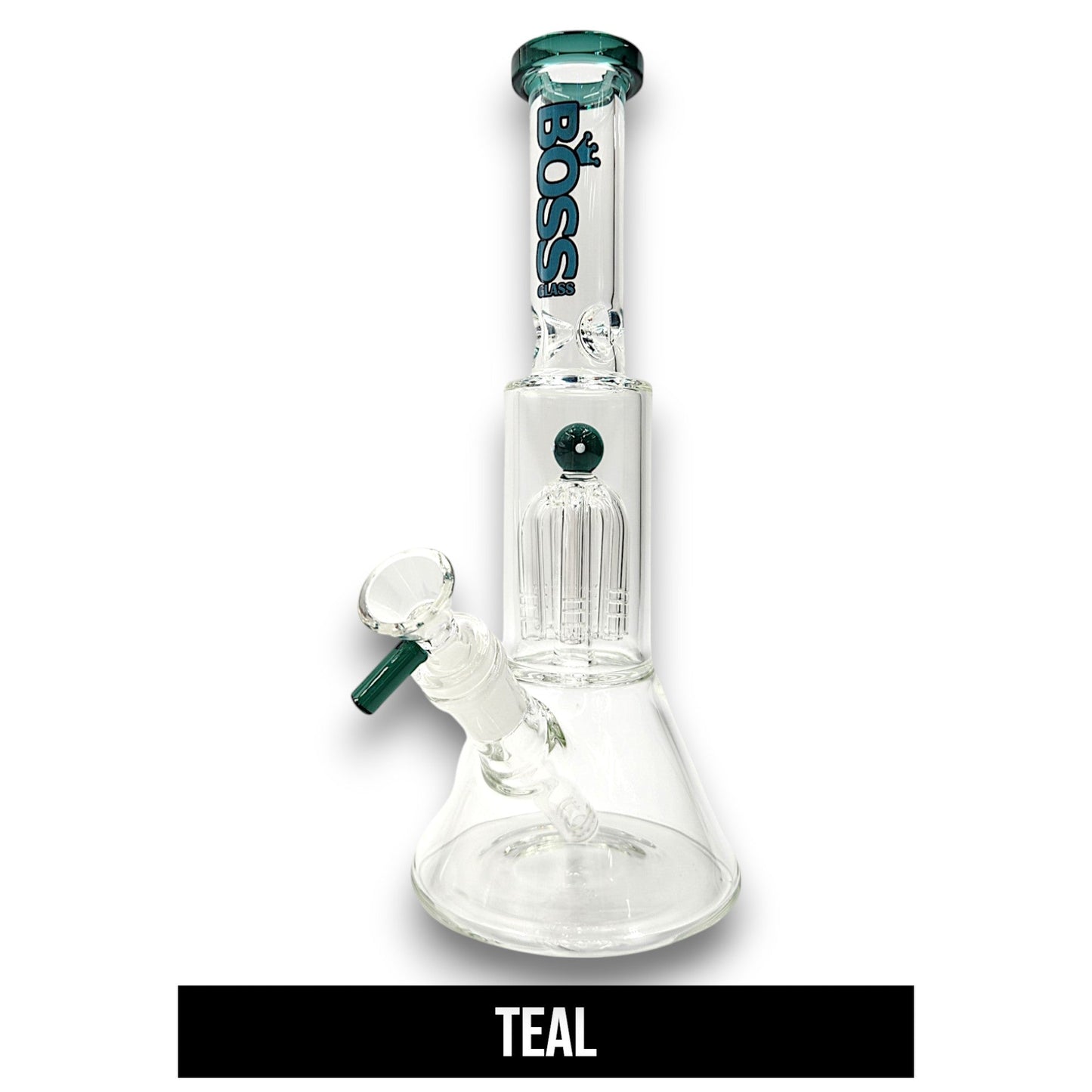 11" Boss Glass Tree Percolator Bong