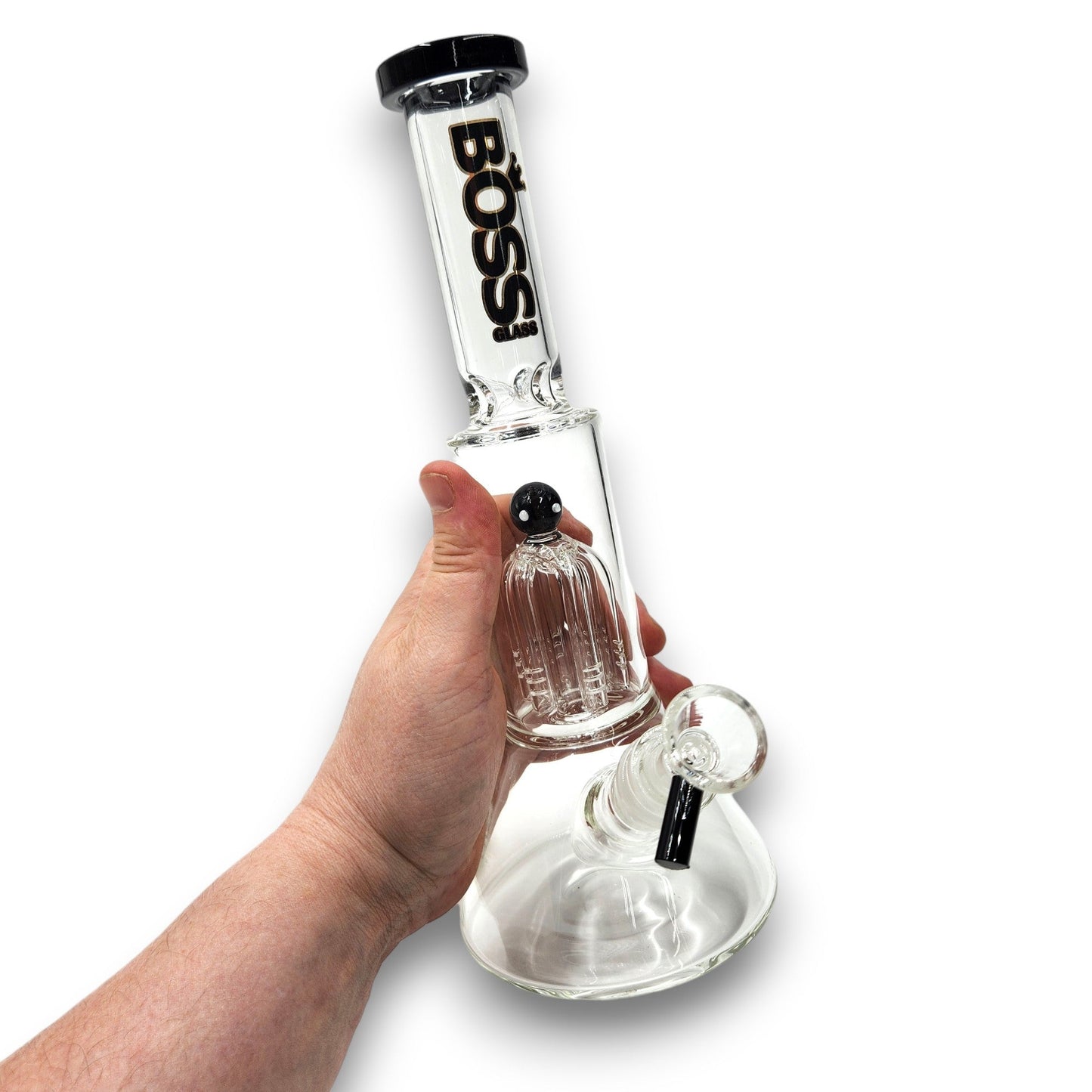 11" Boss Glass Tree Percolator Bong