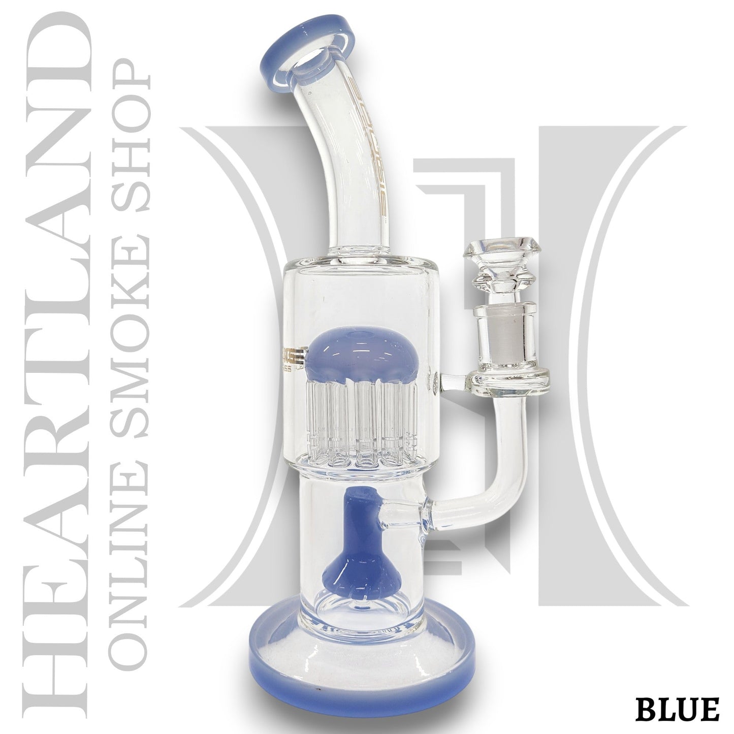 11" Bougie Tree and Volcano Perc Bong