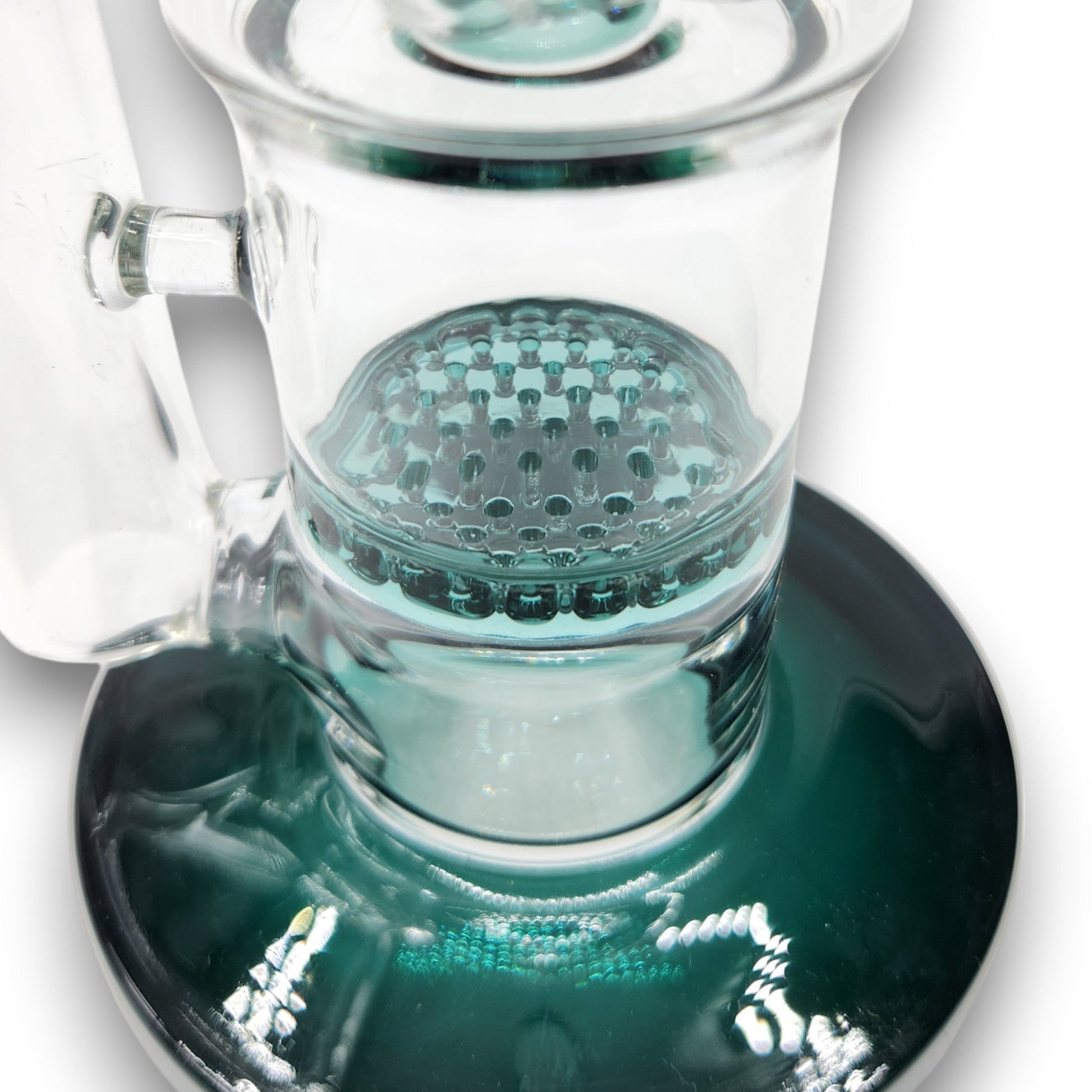 11" Cali CloudX Honeycomb Tree Perc Straight Tube Bong