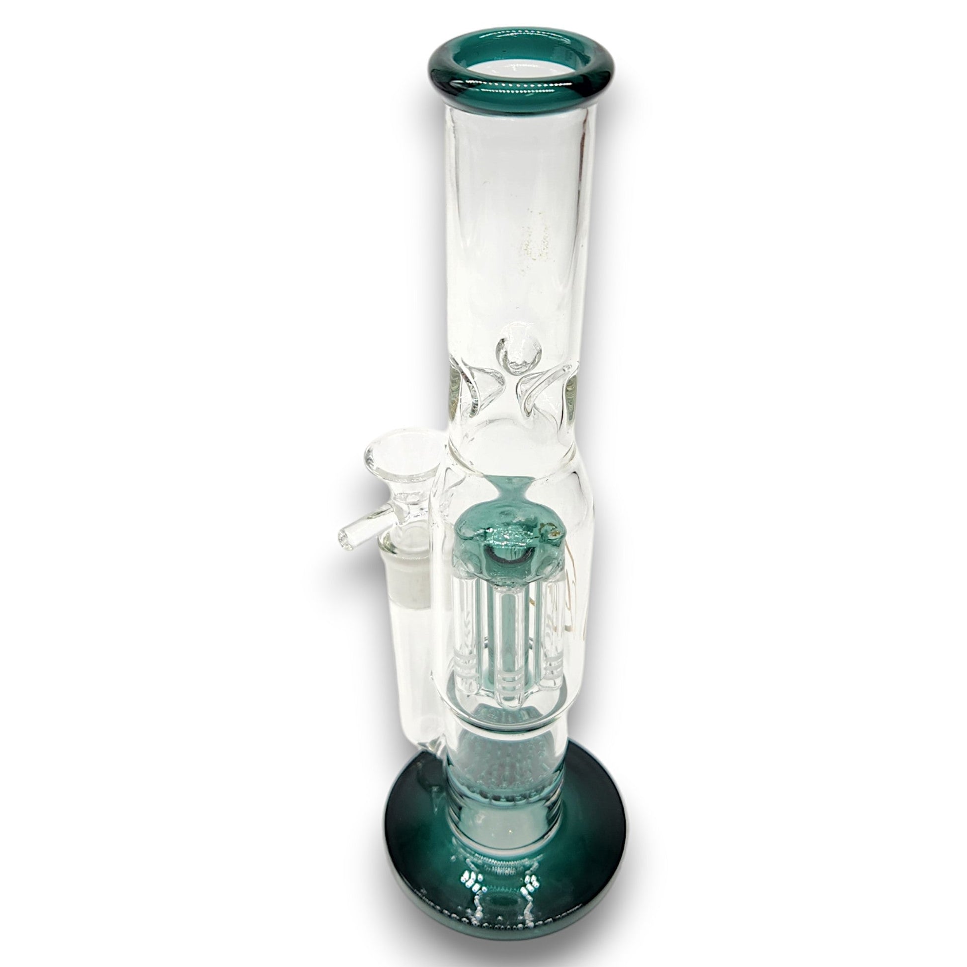 11" Cali CloudX Honeycomb Tree Perc Straight Tube Bong