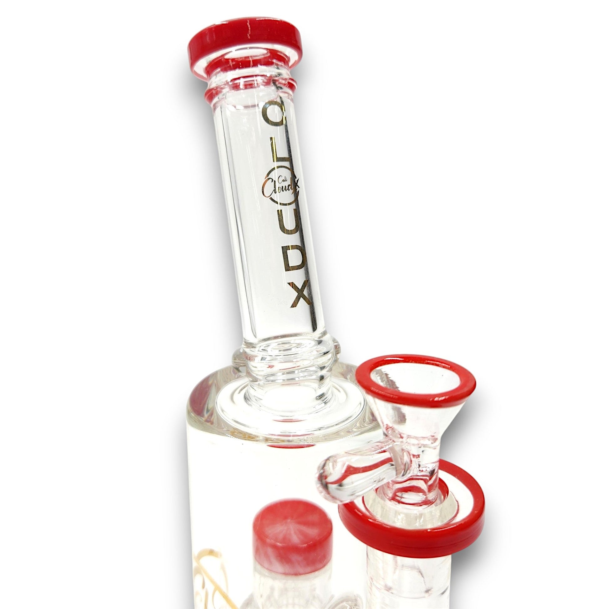 11" Cali CloudX Matrix Showerhead Perc Barrel Bong