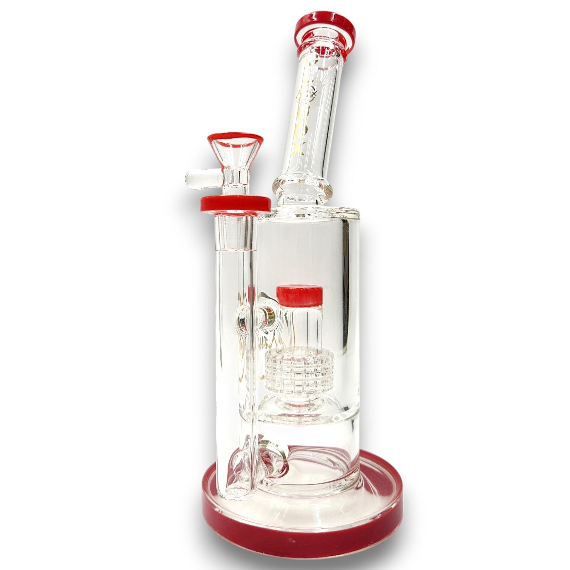 11" Cali CloudX Matrix Showerhead Perc Barrel Bong
