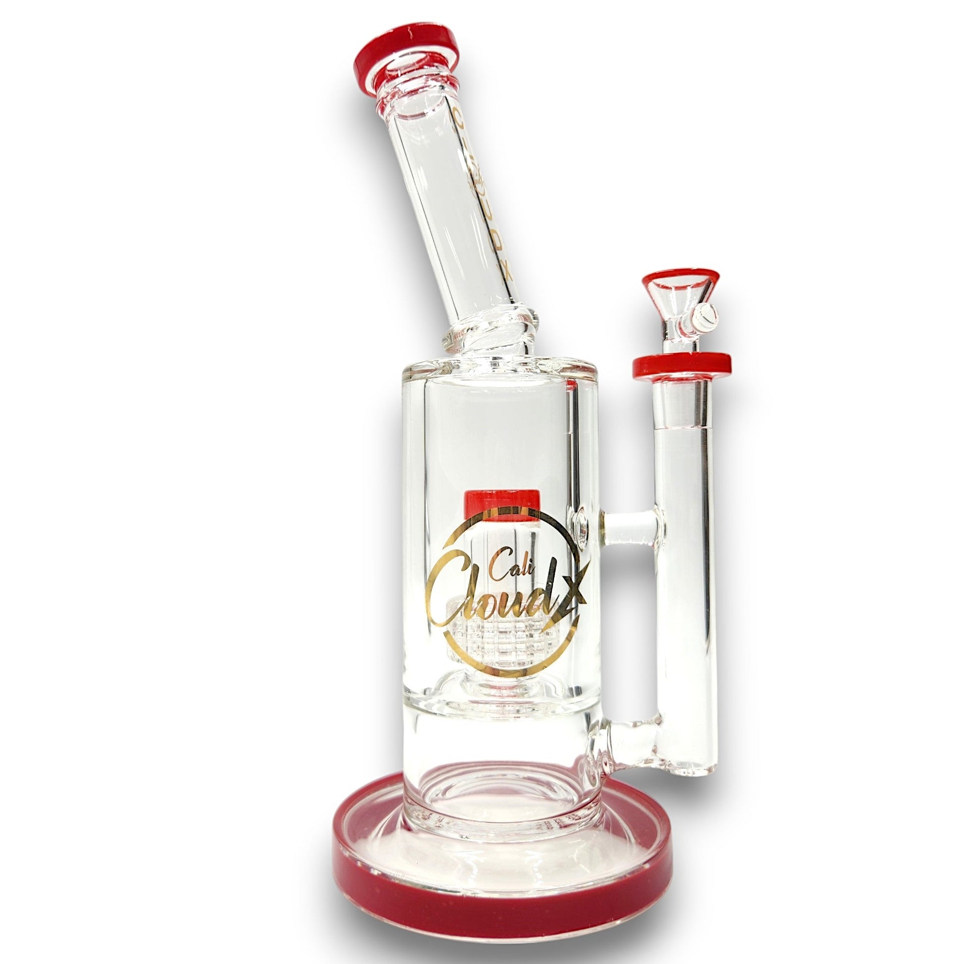 11" Cali CloudX Matrix Showerhead Perc Barrel Bong