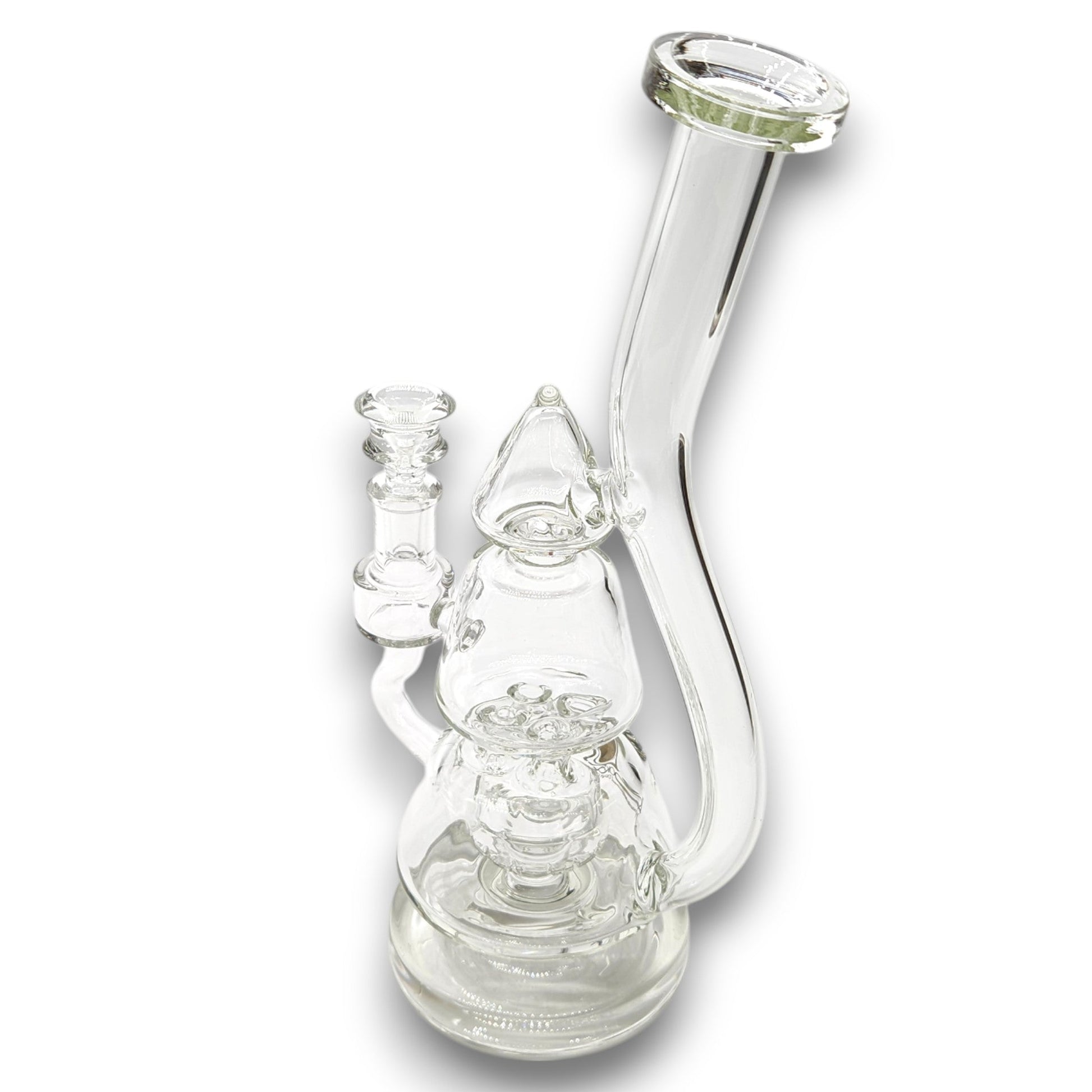 11" Lookah Stacked Triangle Recycler Disc Percolator Bong