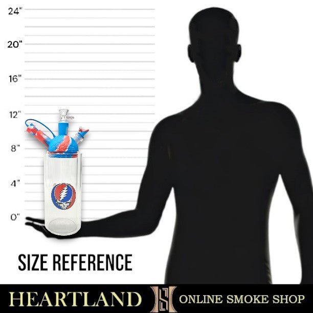 11" Pulsar Grateful Dead Gravity Bong