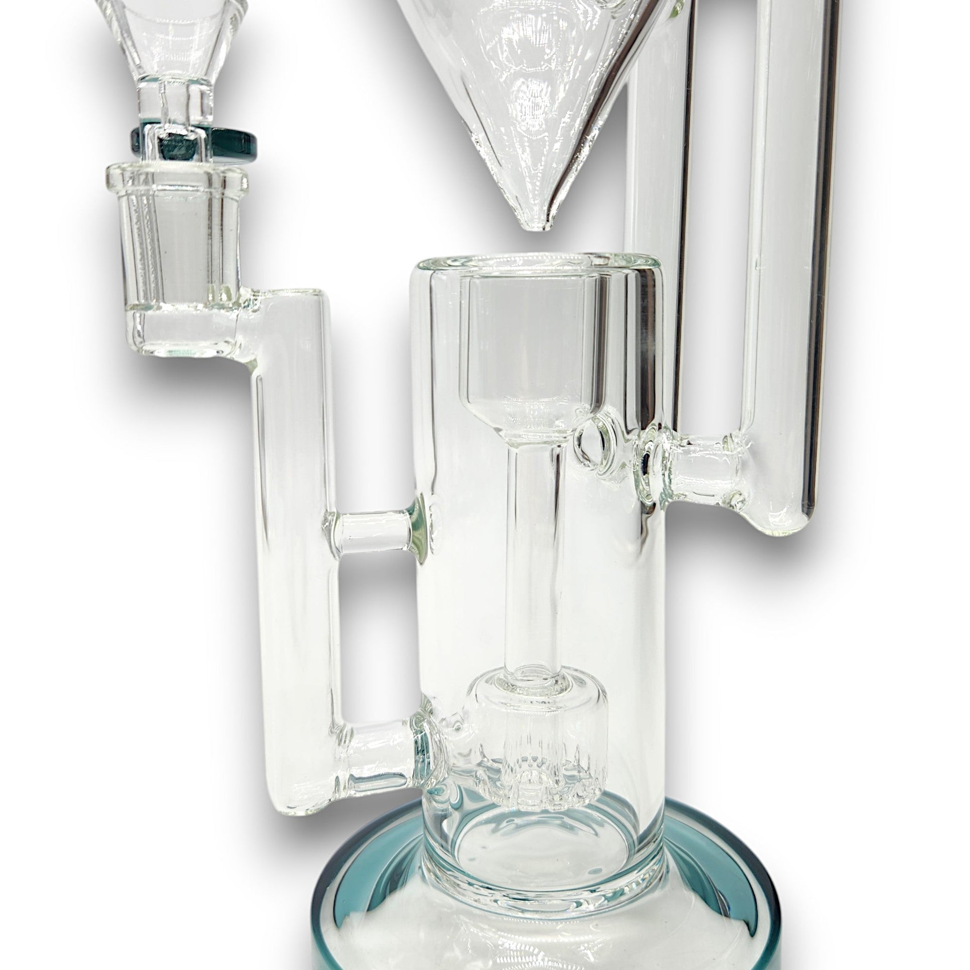 11" Pulsar Thinker Barrel Perc Recycler Bong