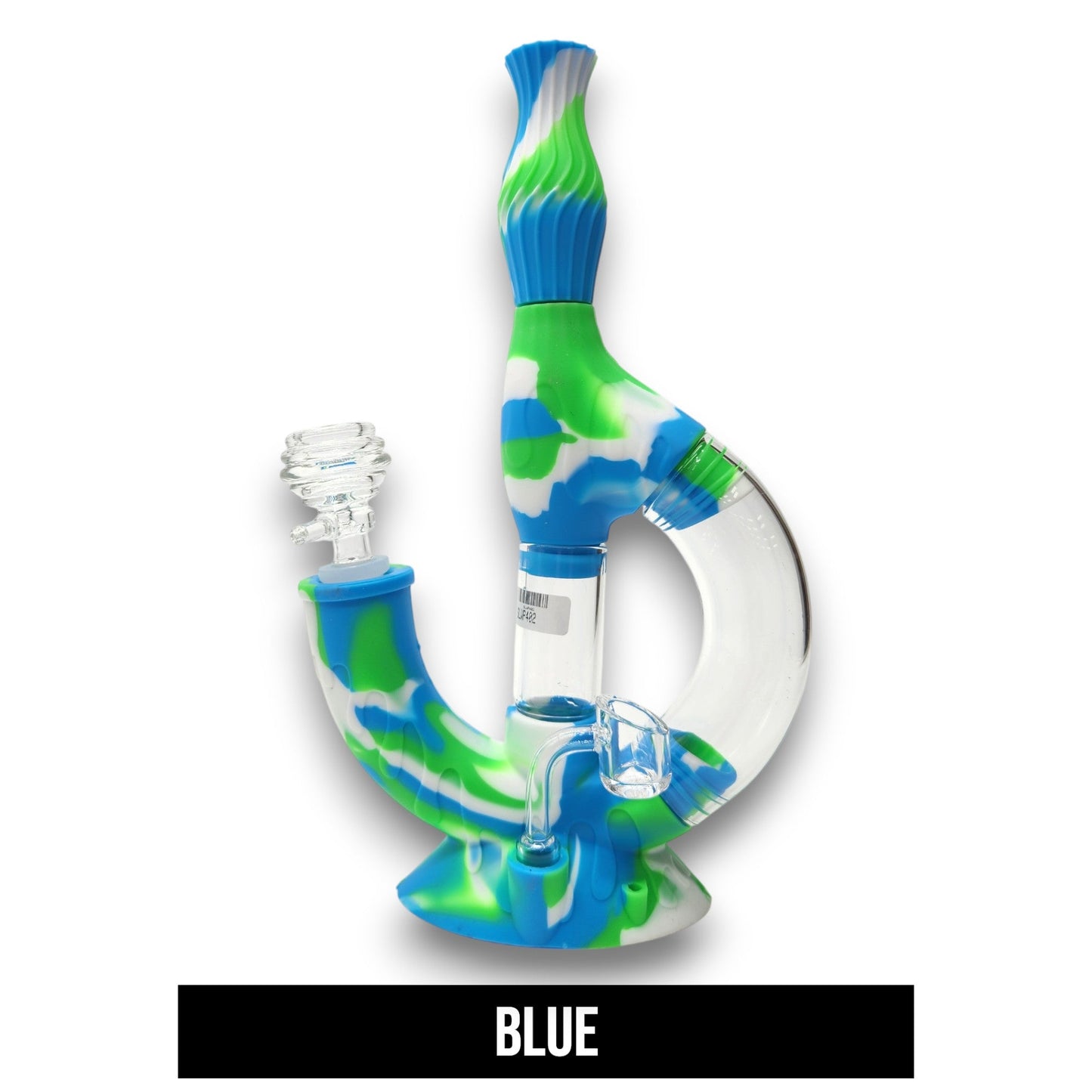 11" Silicone 3 in 1 Bong Dab Rig and Nectar Collector