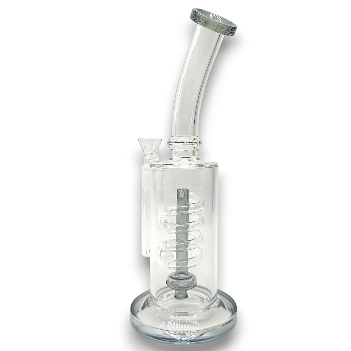11" Special 20 Coil Circ Perc Barrel Beaker Bong