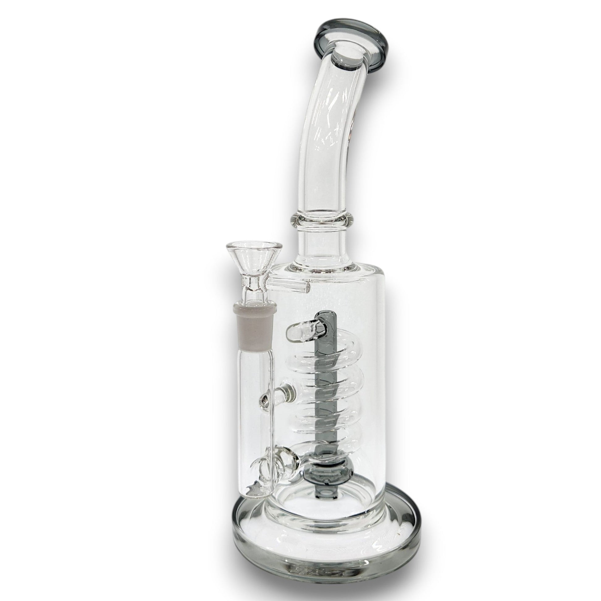 11" Special 20 Coil Circ Perc Barrel Beaker Bong
