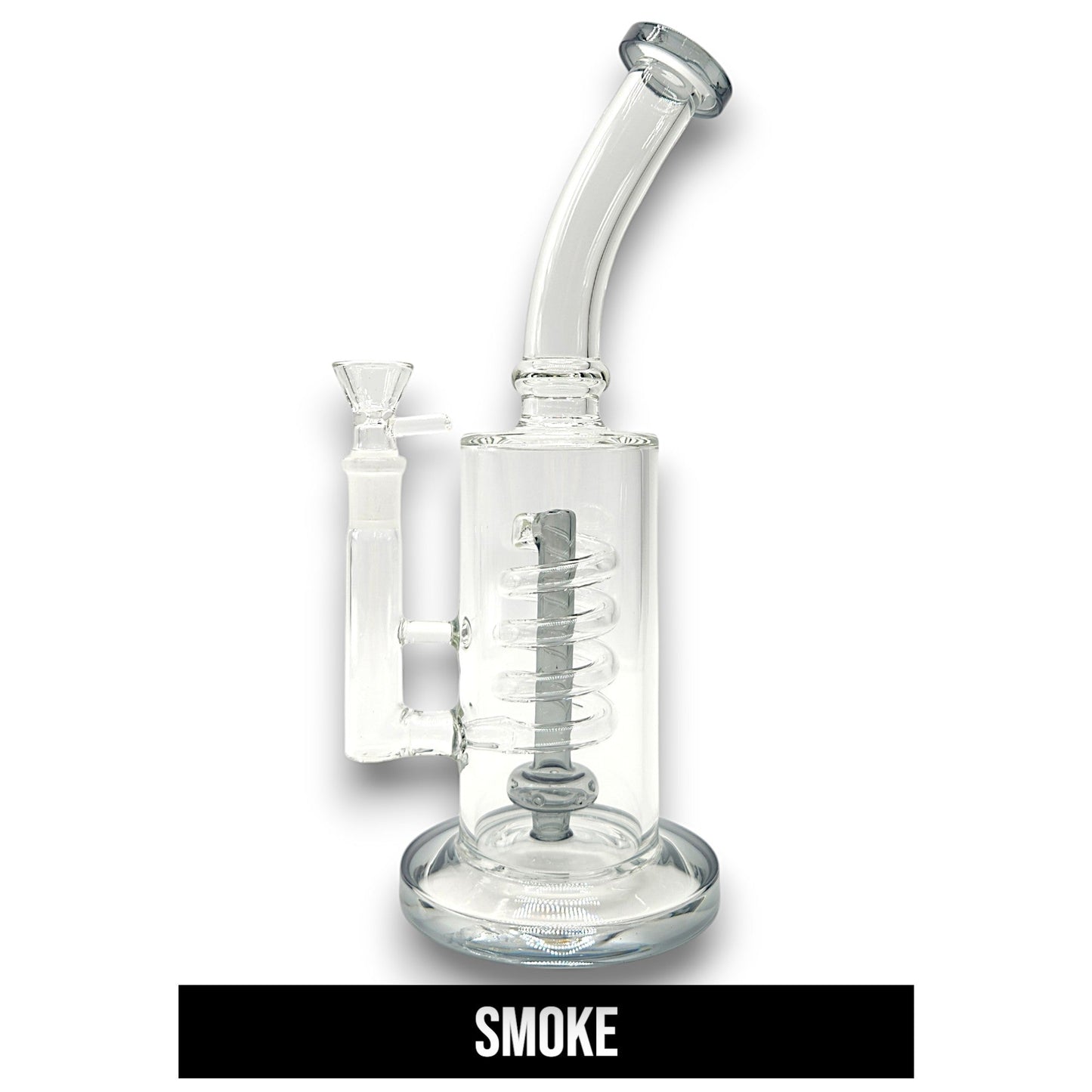 11" Special 20 Coil Circ Perc Barrel Beaker Bong