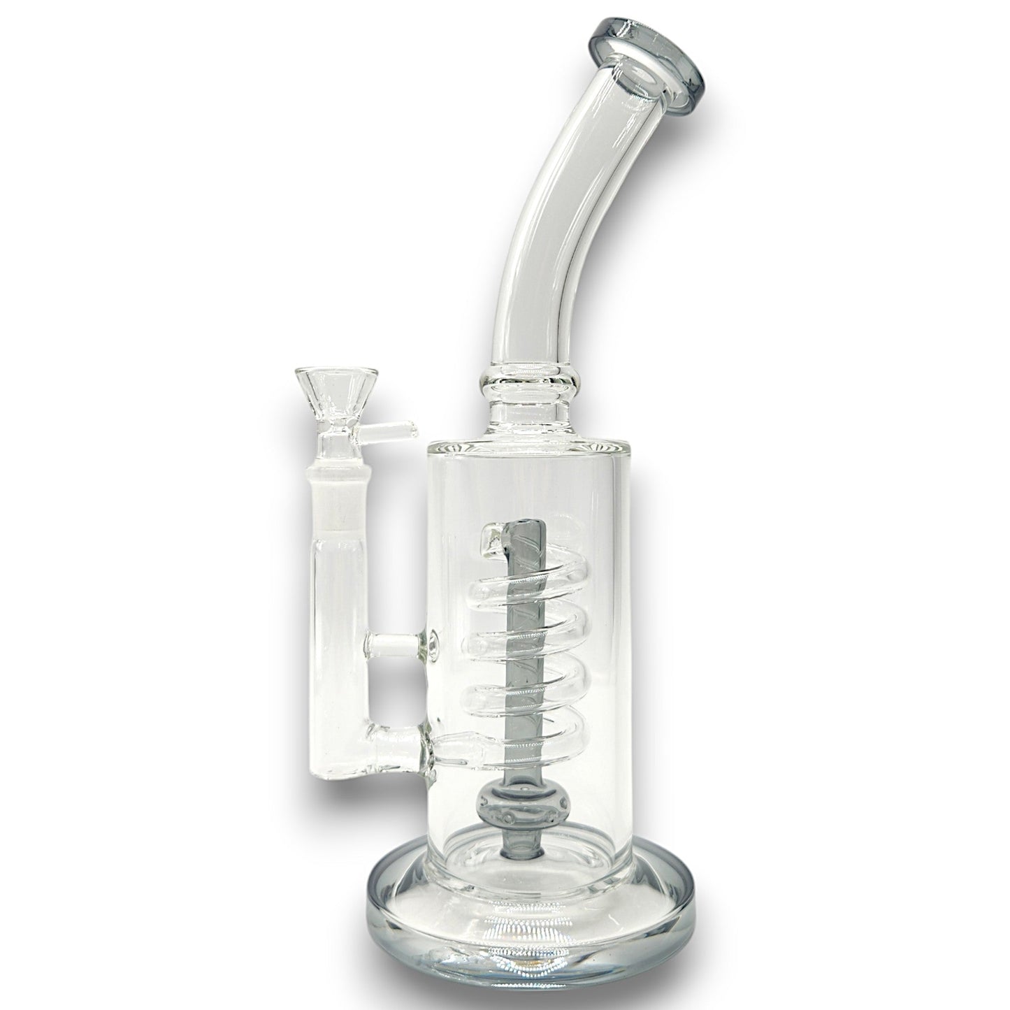 11" Special 20 Coil Circ Perc Barrel Beaker Bong