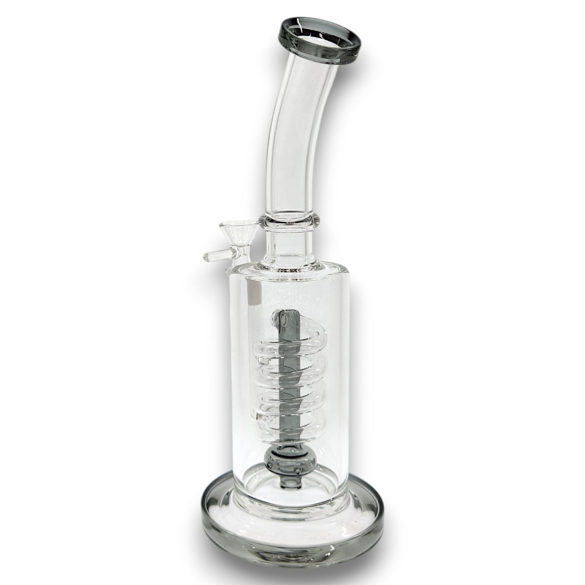 11" Special 20 Coil Circ Perc Barrel Beaker Bong