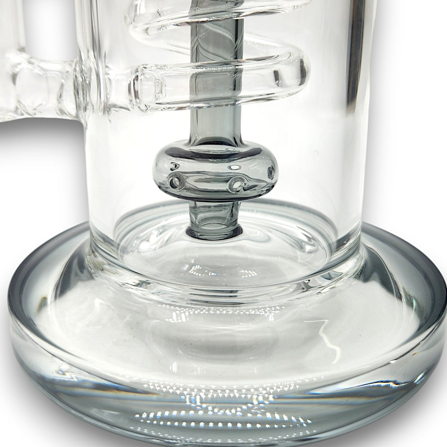 11" Special 20 Coil Circ Perc Barrel Beaker Bong