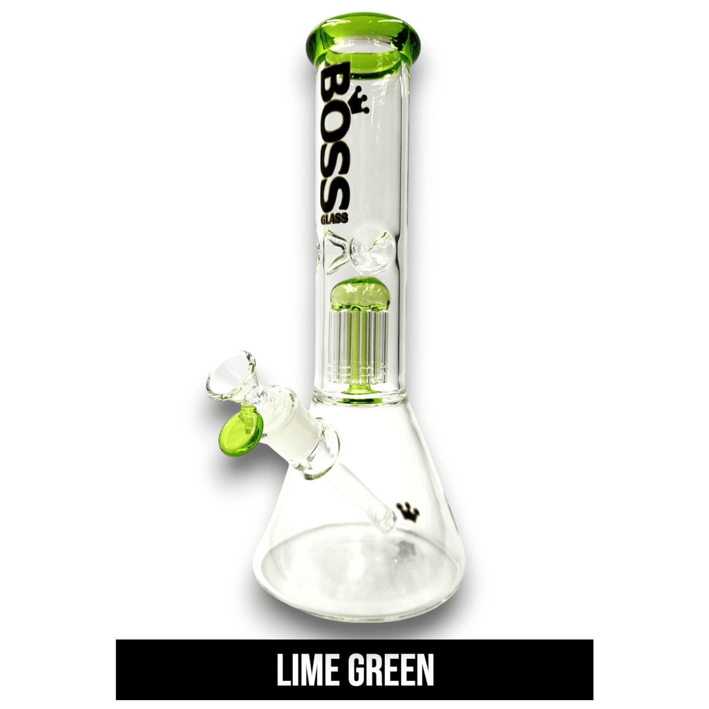 12" Boss Glass Tree Perc Beaker Bong