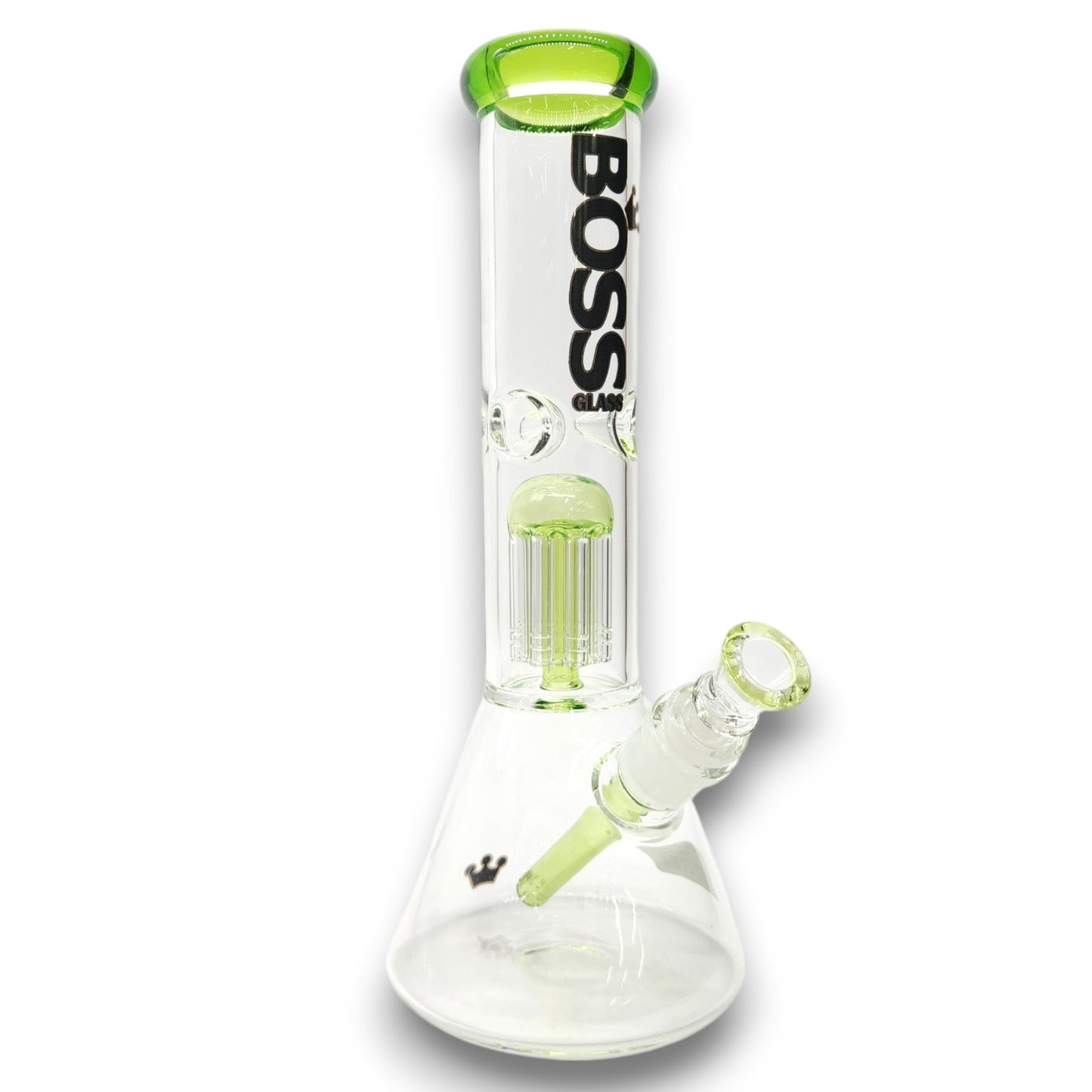 12" Boss Glass Tree Perc Beaker Bong