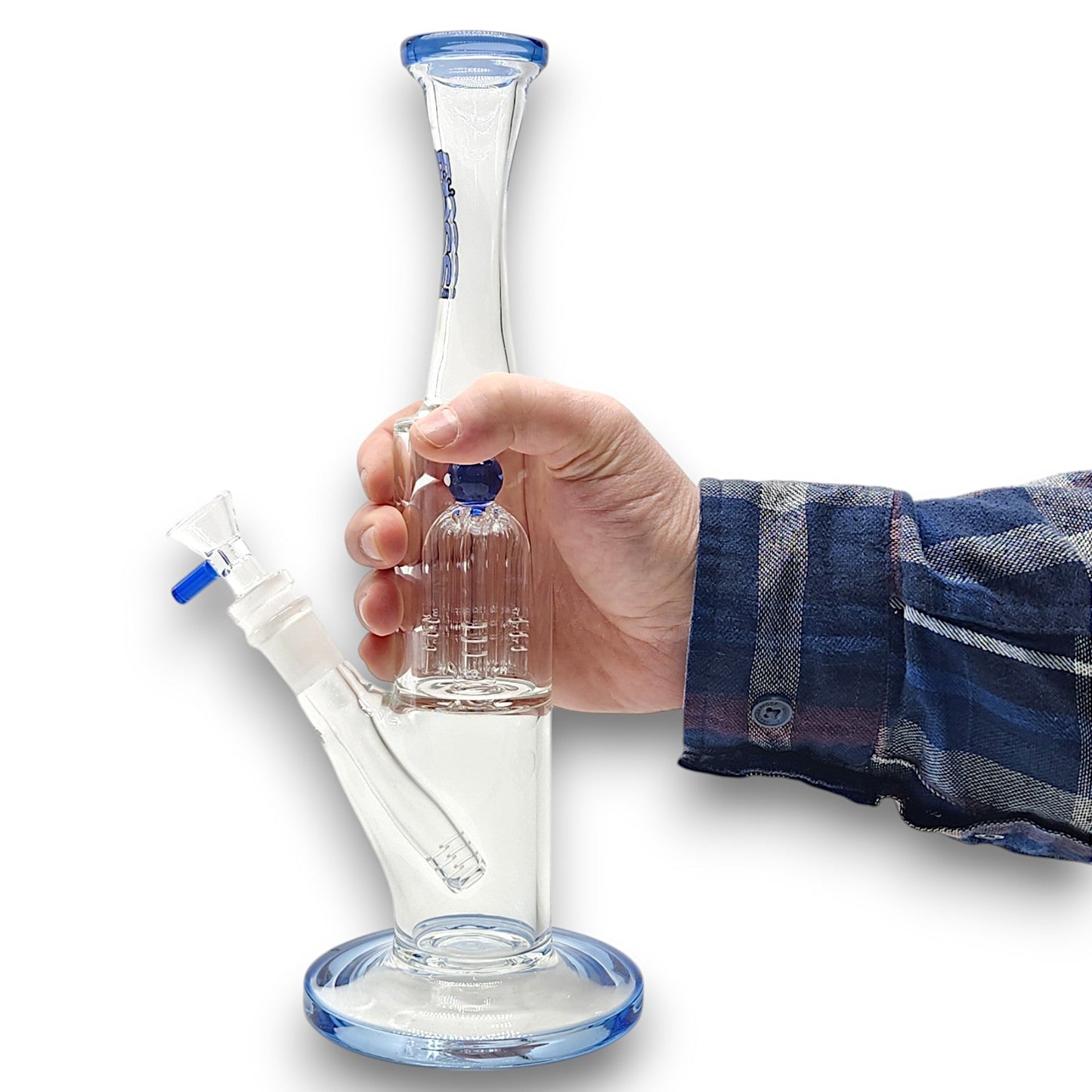 12" Boss Glass Tree Percolator Bong