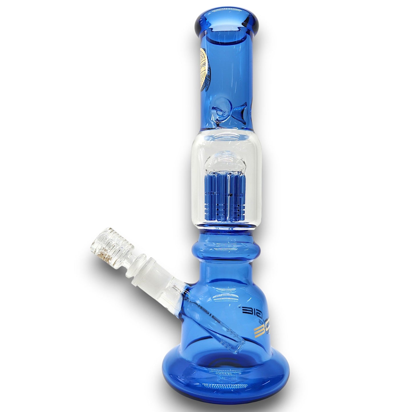 12" Bougie Glass Tree Perc La Bong
