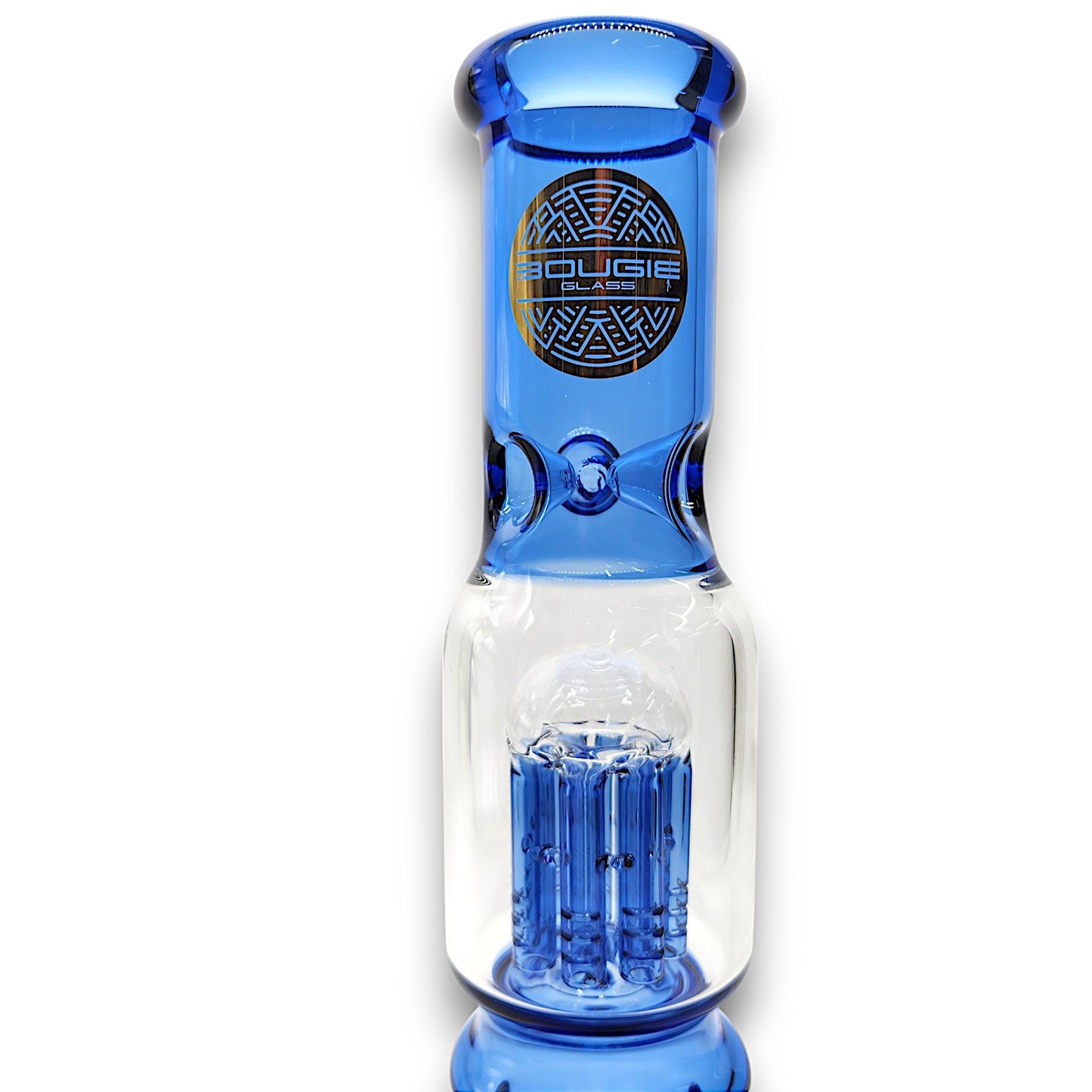 12" Bougie Glass Tree Perc La Bong