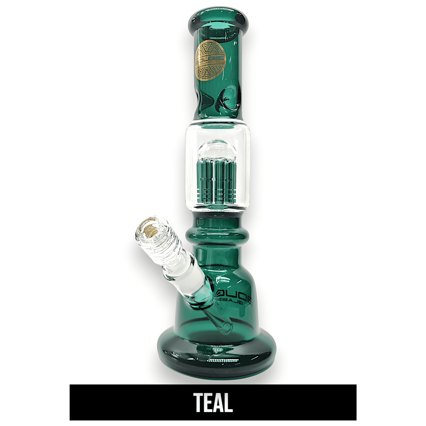 12" Bougie Glass Tree Perc La Bong