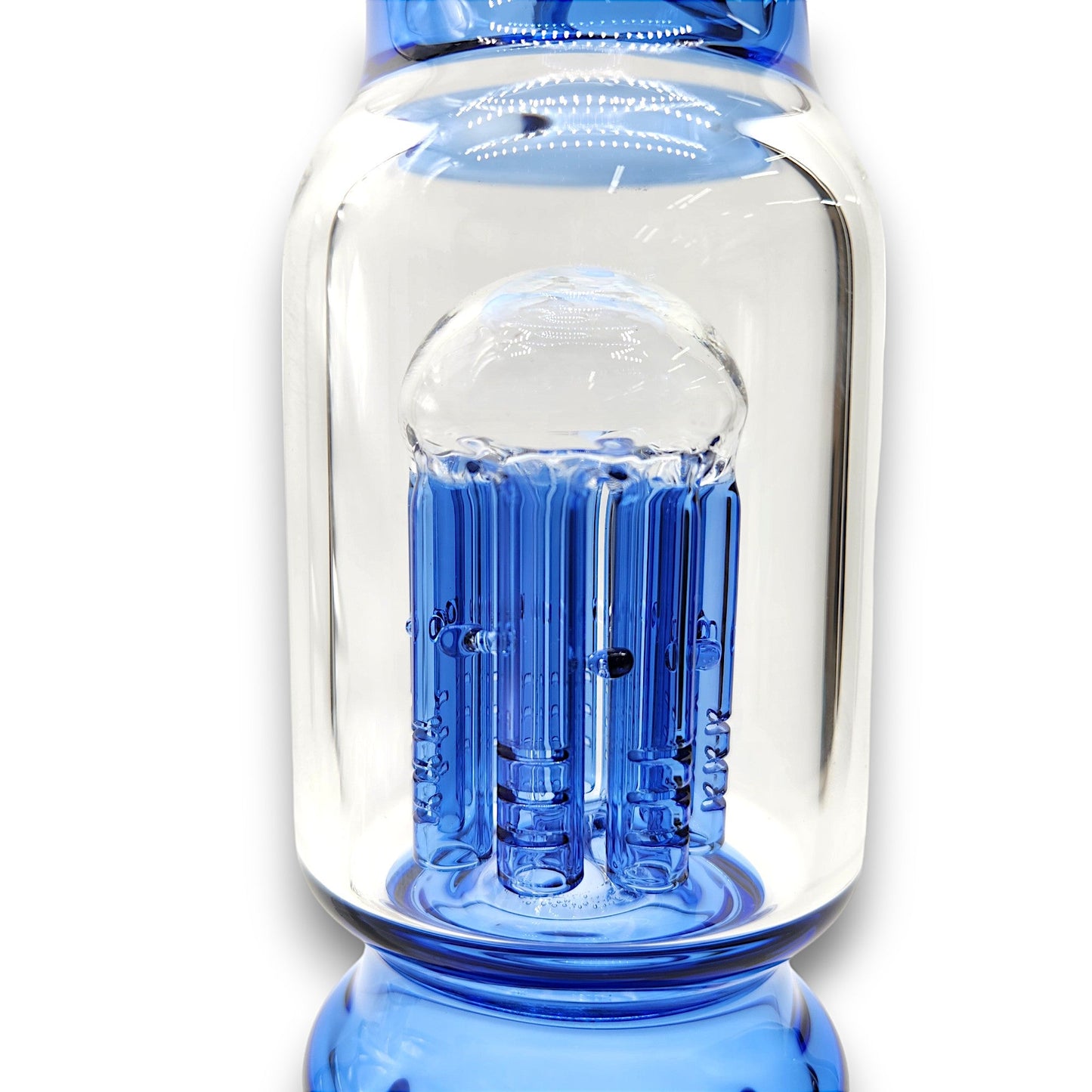 12" Bougie Glass Tree Perc La Bong