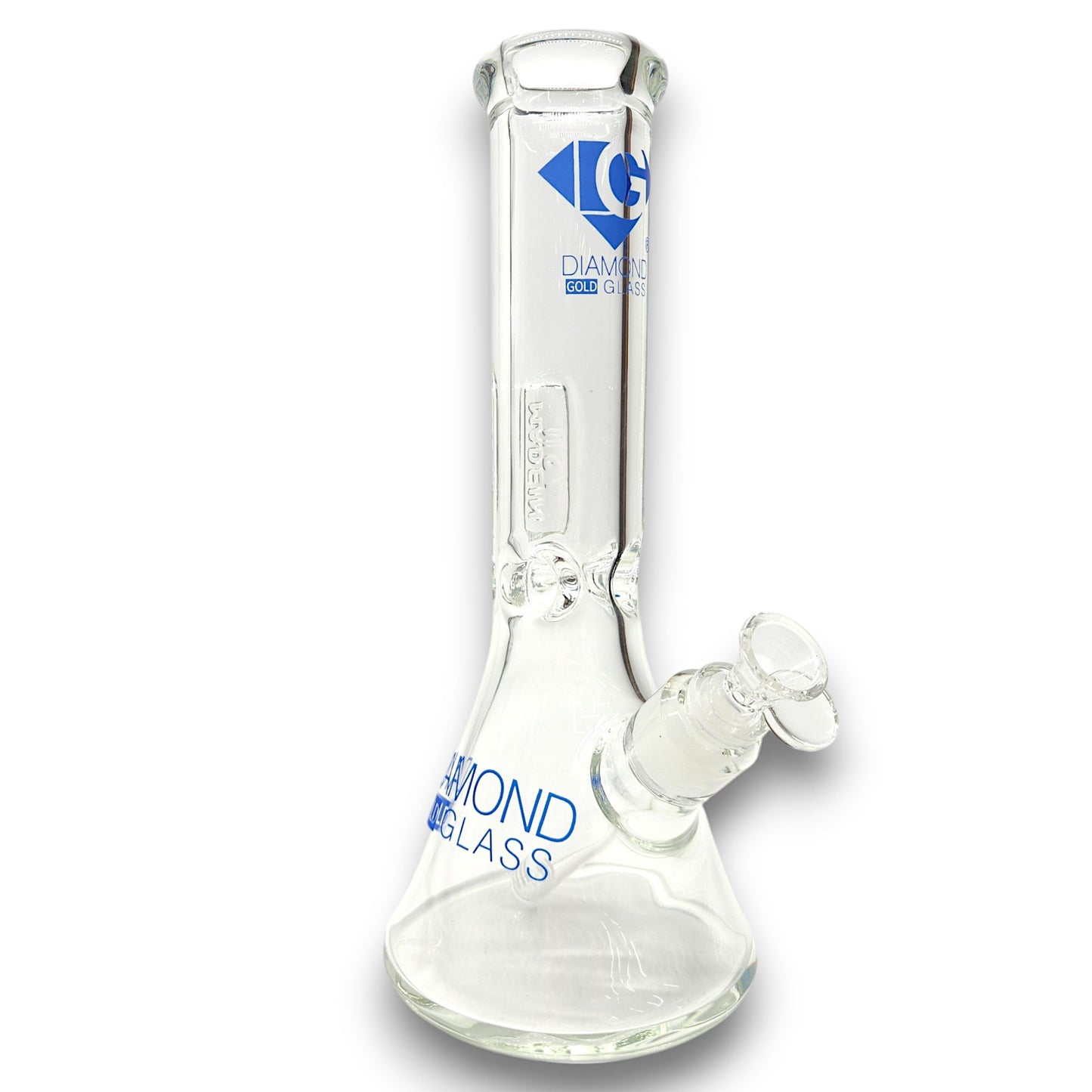 12" Diamond 9mm Heavy Duty Beaker Bong