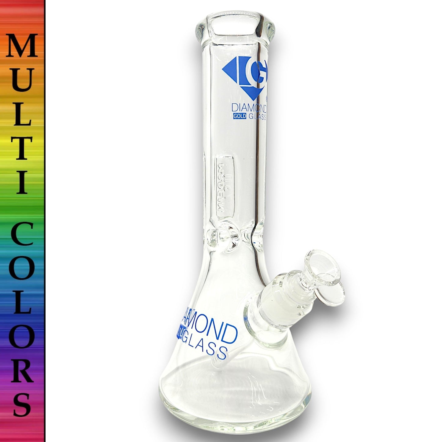 12" Diamond 9mm Heavy Duty Beaker Bong