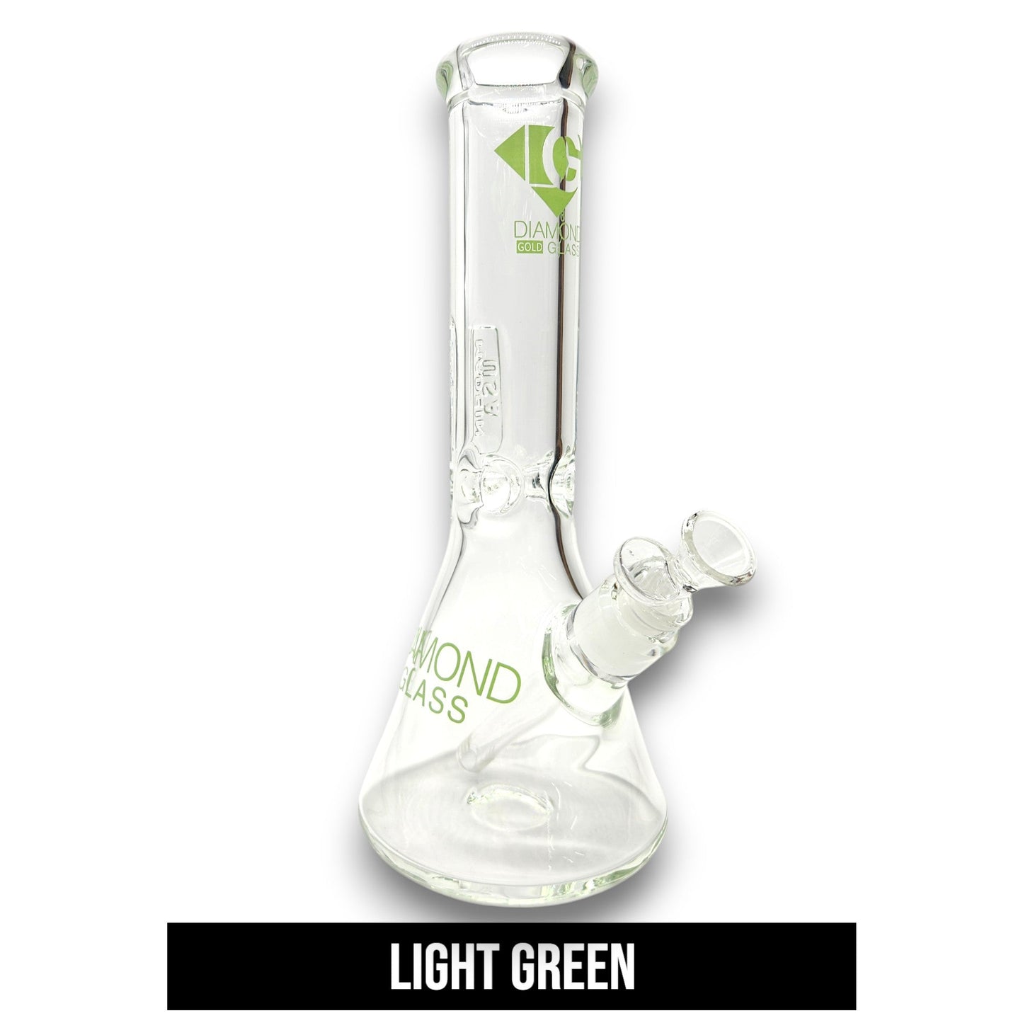 12" Diamond 9mm Heavy Duty Beaker Bong
