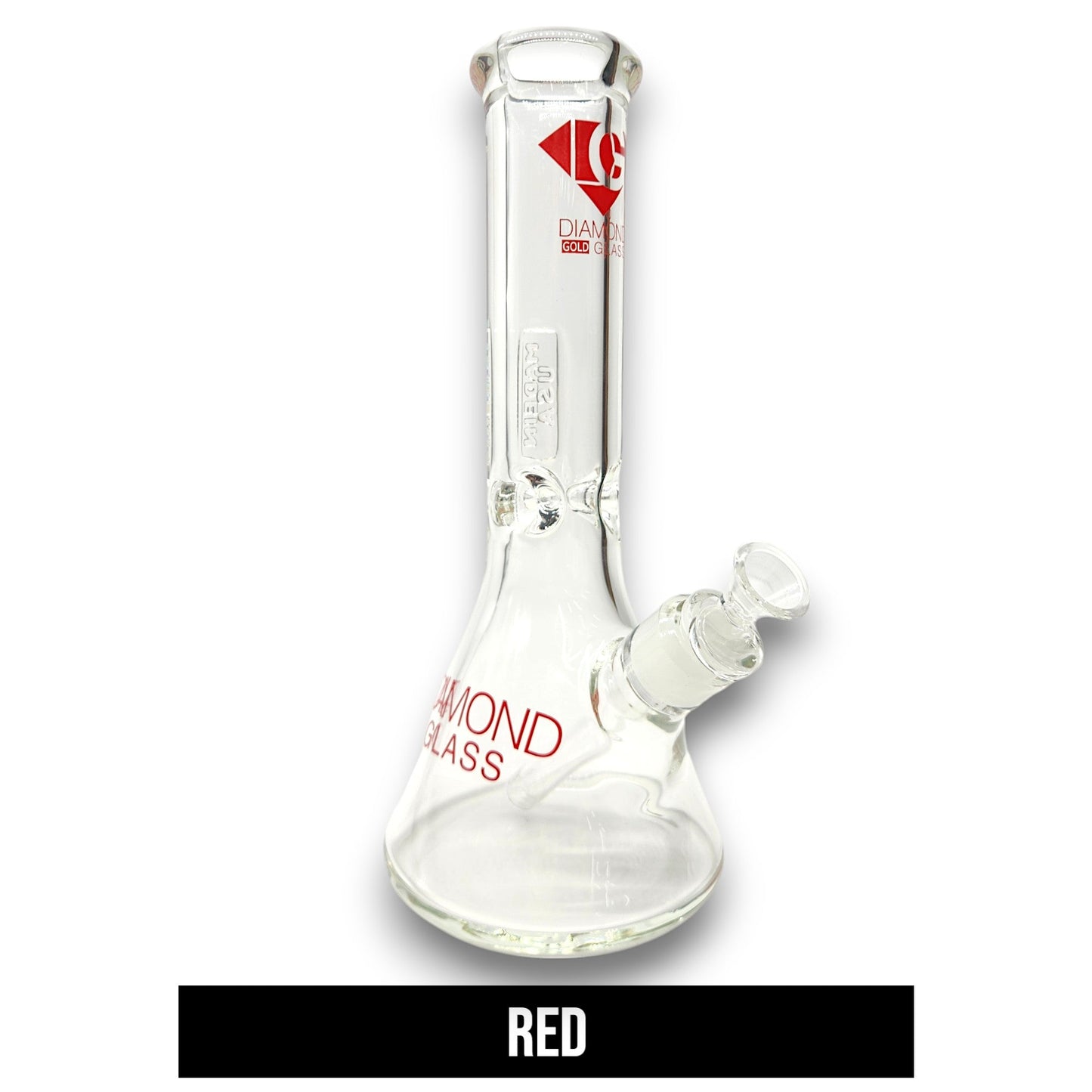 12" Diamond 9mm Heavy Duty Beaker Bong