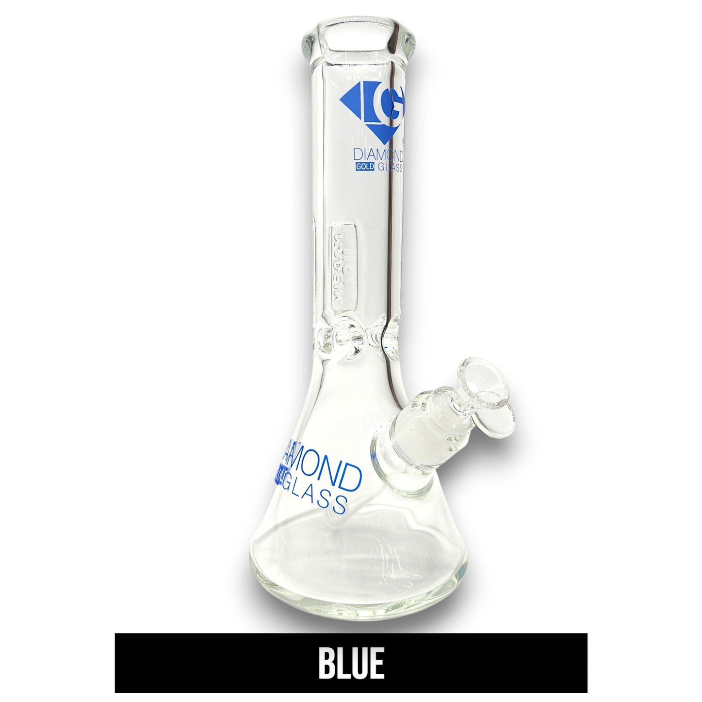 12" Diamond 9mm Heavy Duty Beaker Bong